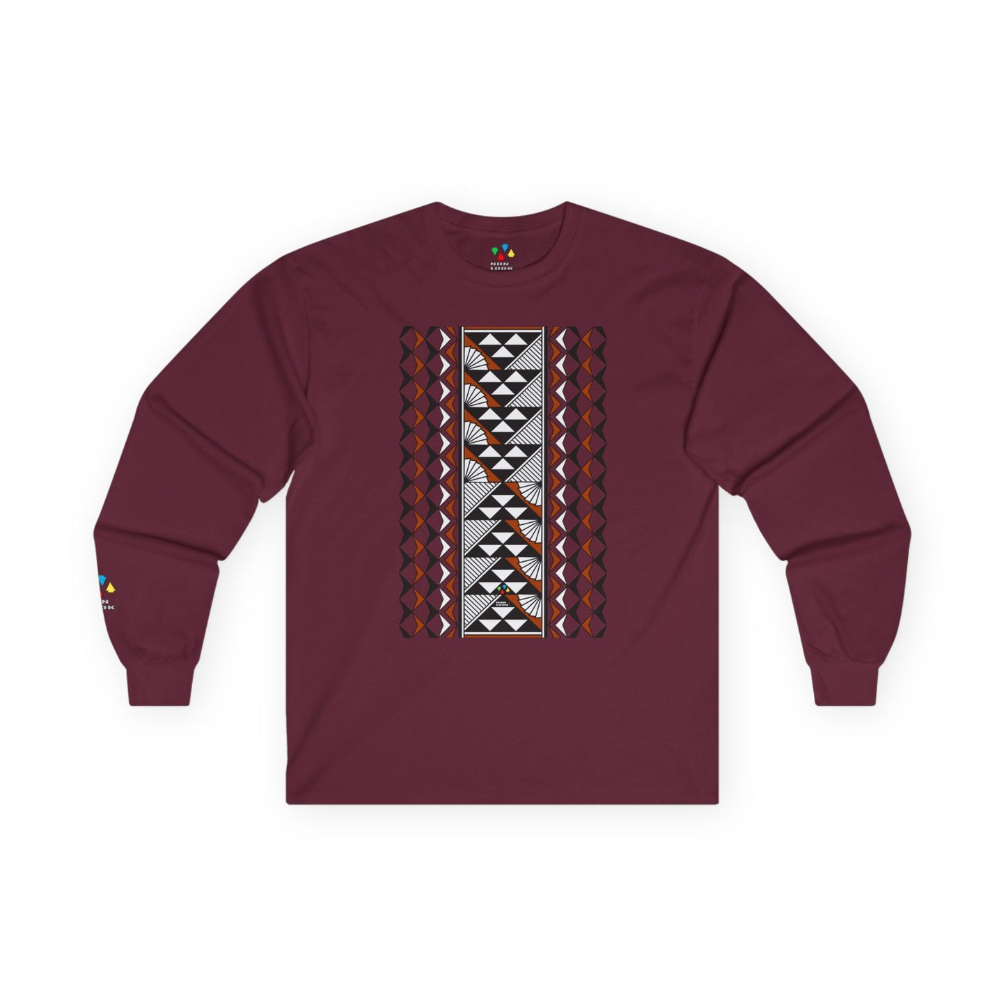 Sun and Rain in Rust Unisex Long Sleeve Tee