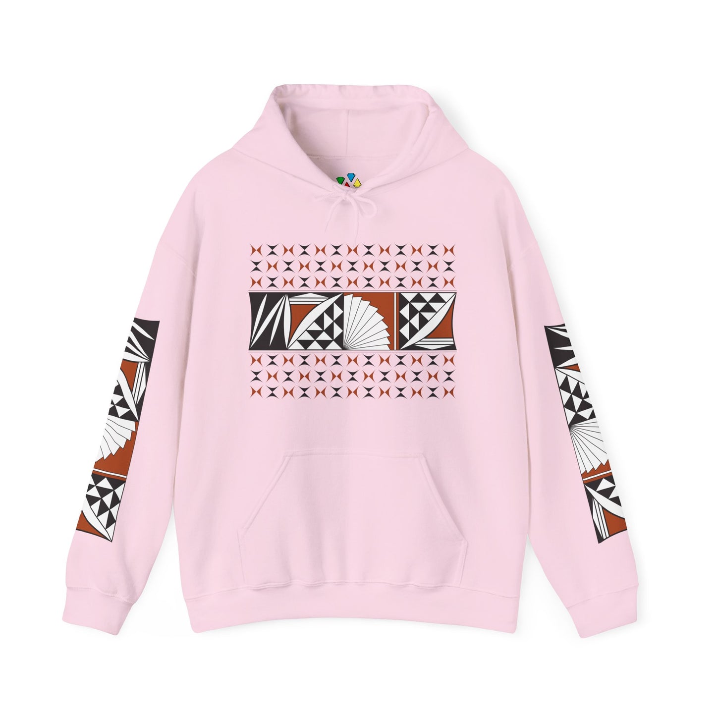 Southwest Sunrise in Rust Unisex Hoodie