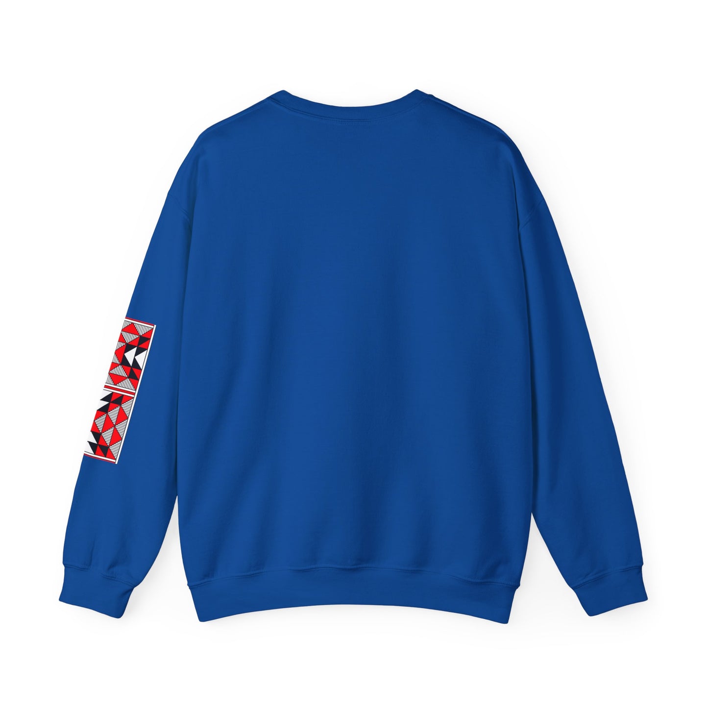 Sacred Mountains in Red Unisex Sweatshirt