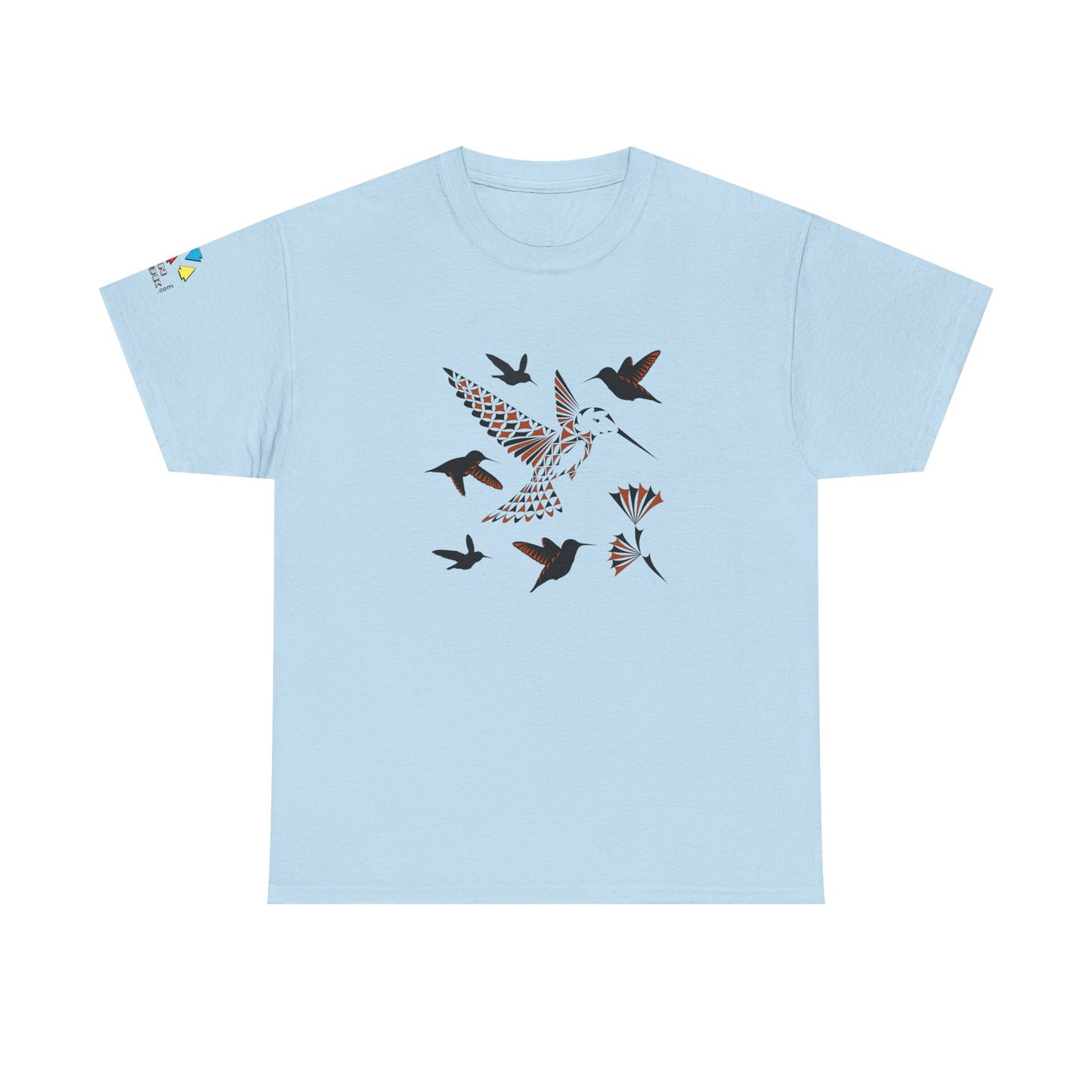 Hummingbird Blessing in Rust Gildan Unisex Tee