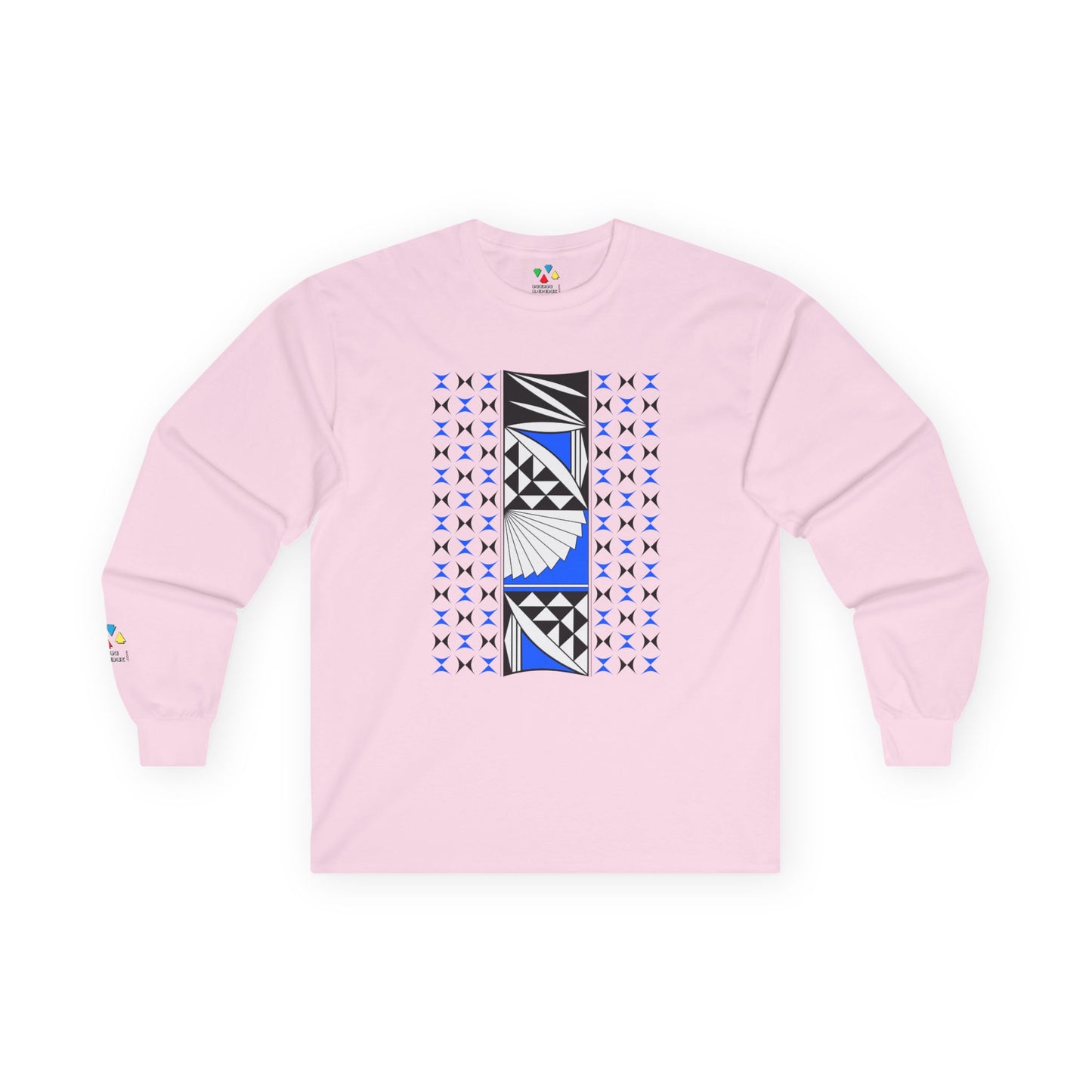 Southwest Sunrise in Blue Unisex Long Sleeve Tee