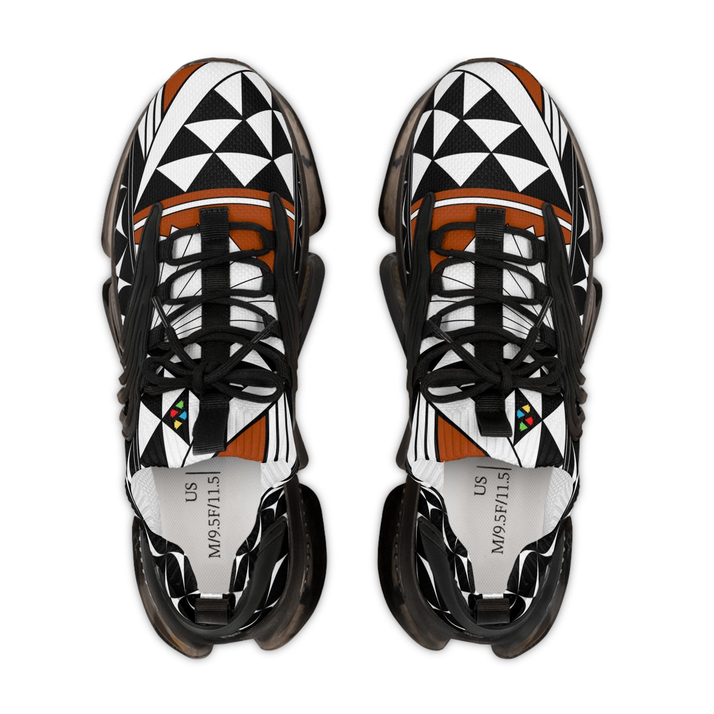 Southwest Sunset Men's Mesh Sneakers