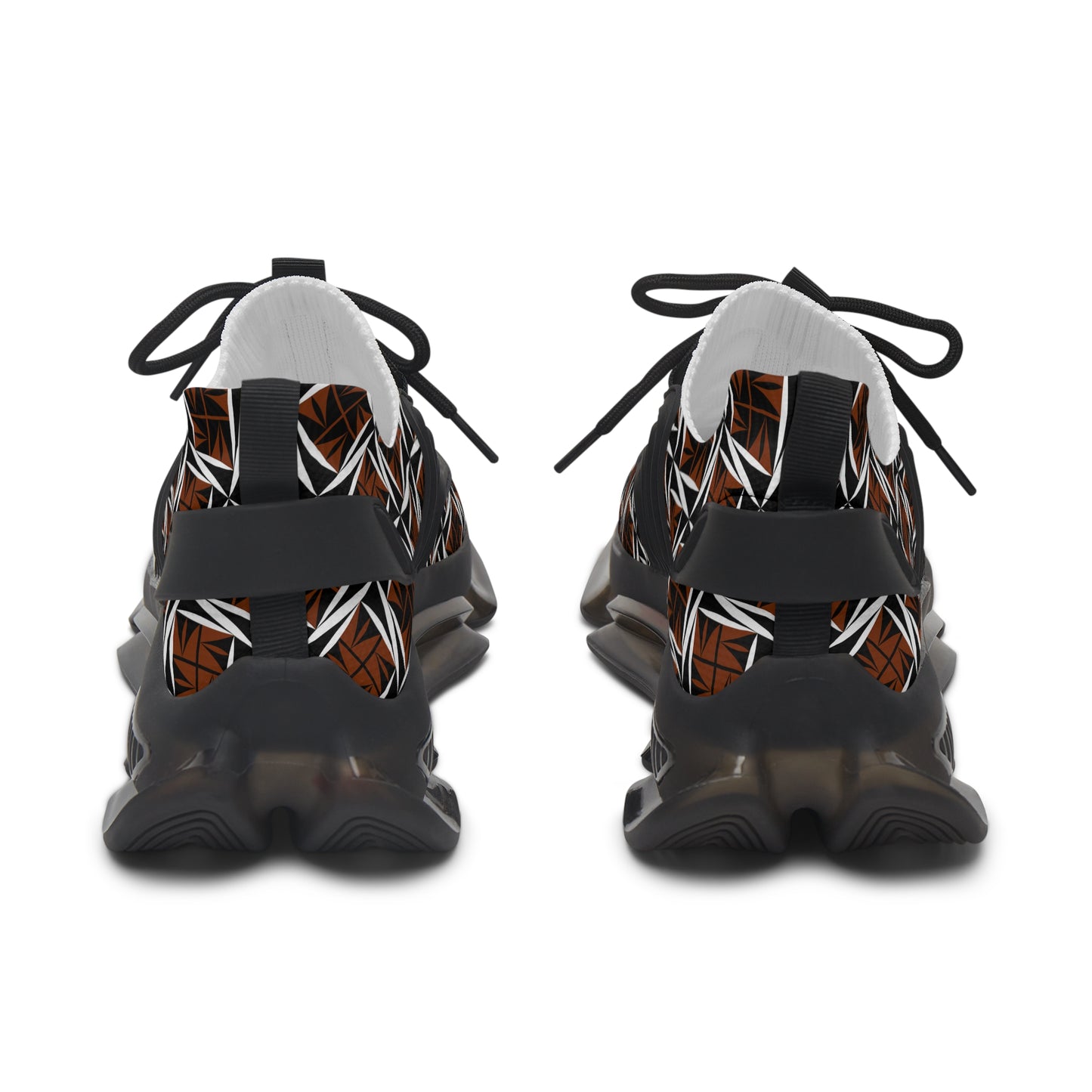 Sacred Winds in Rust Women's Mesh Sneakers