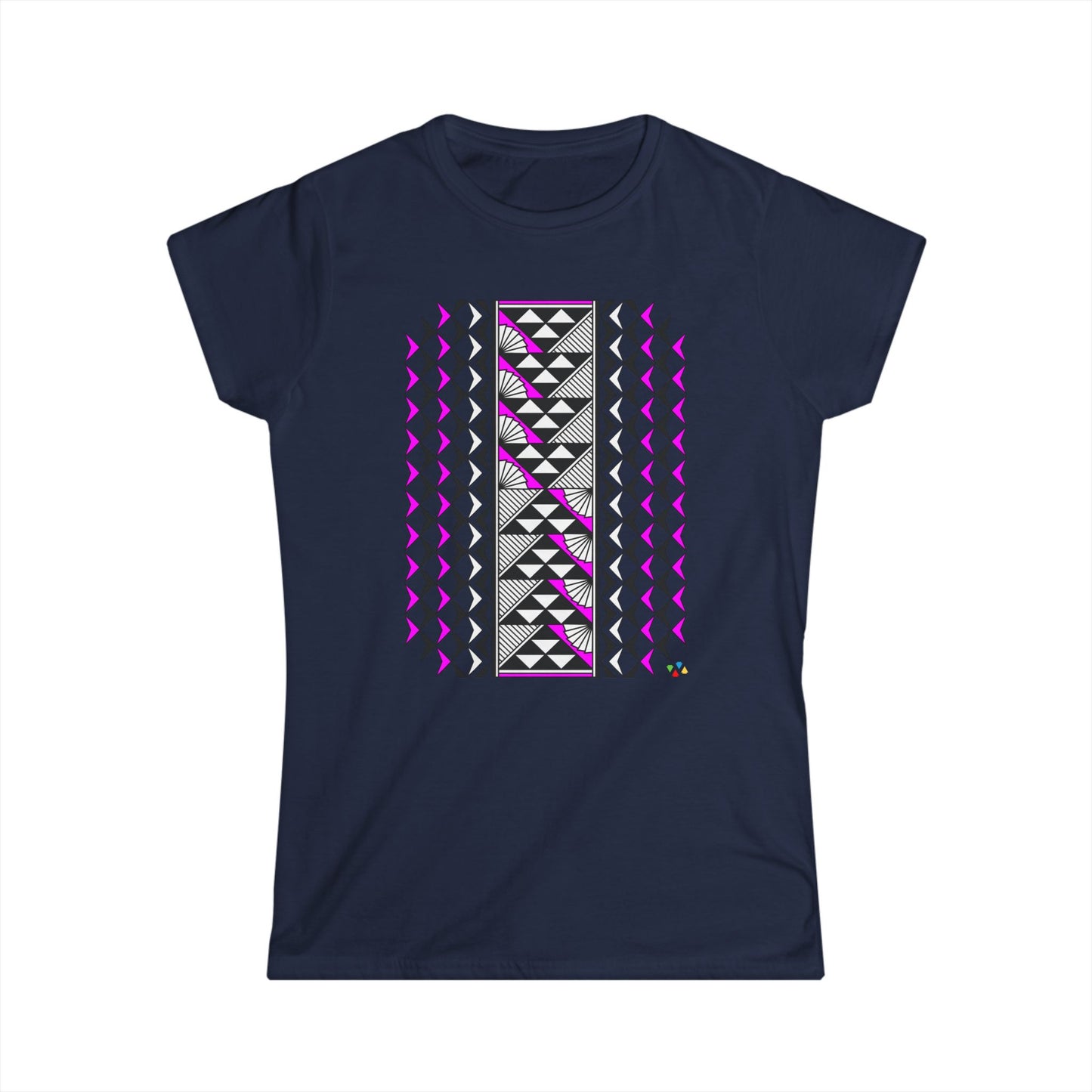 Pink Southwest Sun and Rain Women's Softstyle Tee