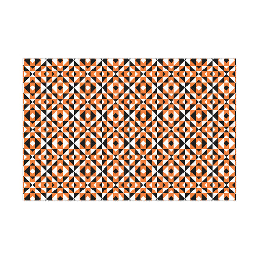 Orange Sacred Mountains Gift Wrap Papers
