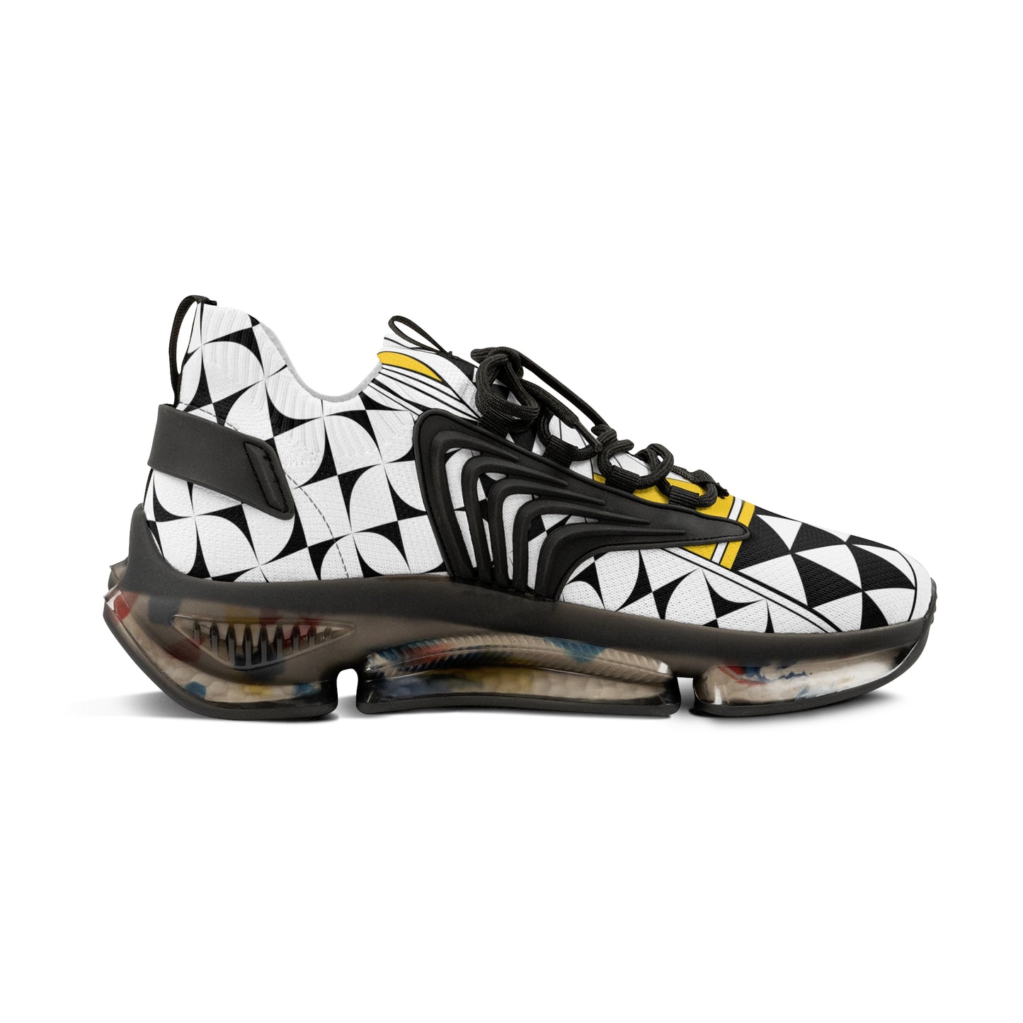 Southwest Sunrise in Yellow Men's Mesh Sneakers
