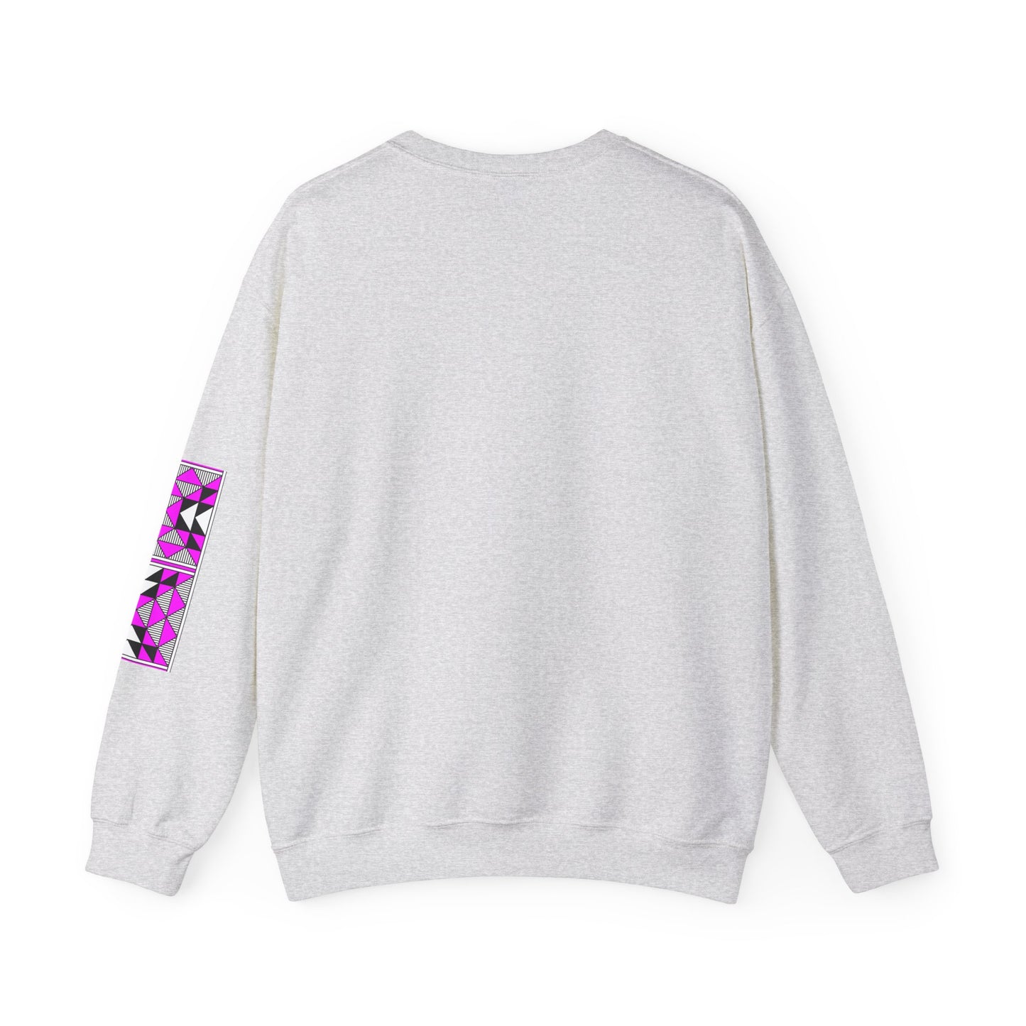 Sacred Mountains in Pink Unisex Sweatshirt