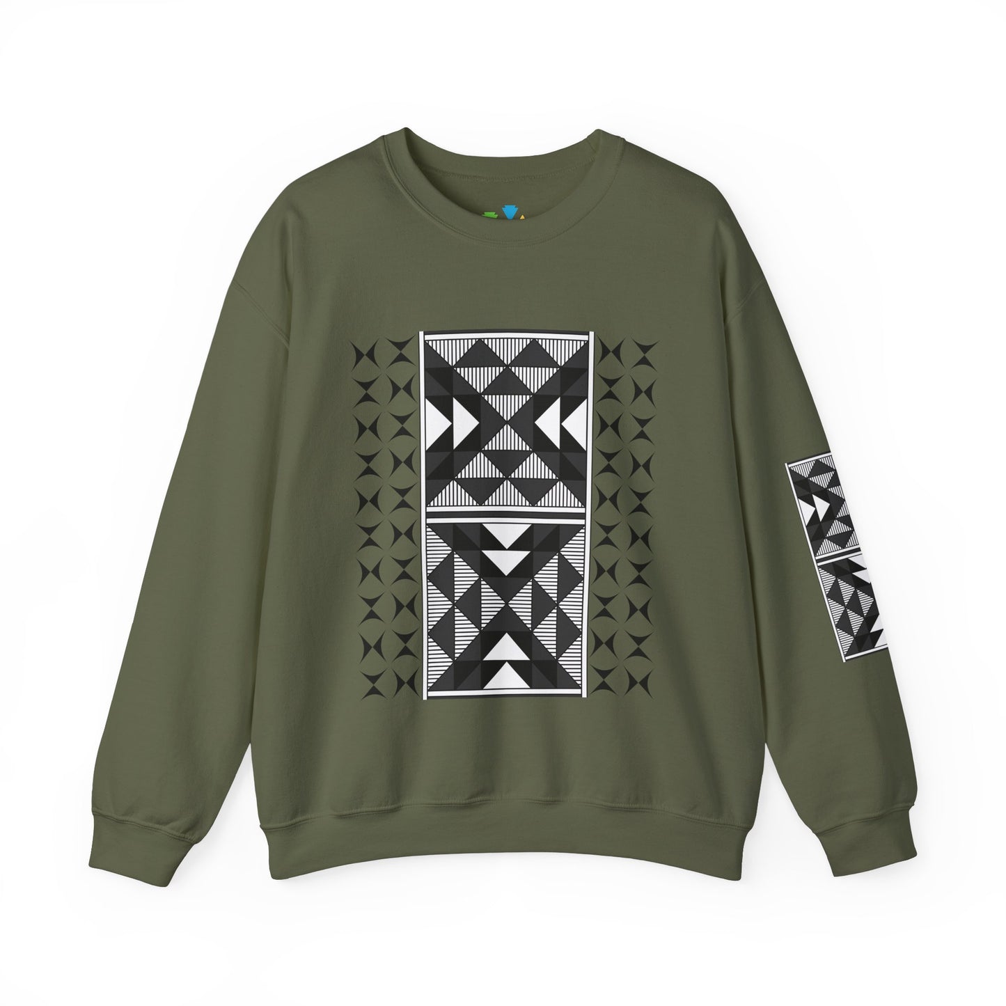 Sacred Mountains in Charcoal Unisex Sweatshirt