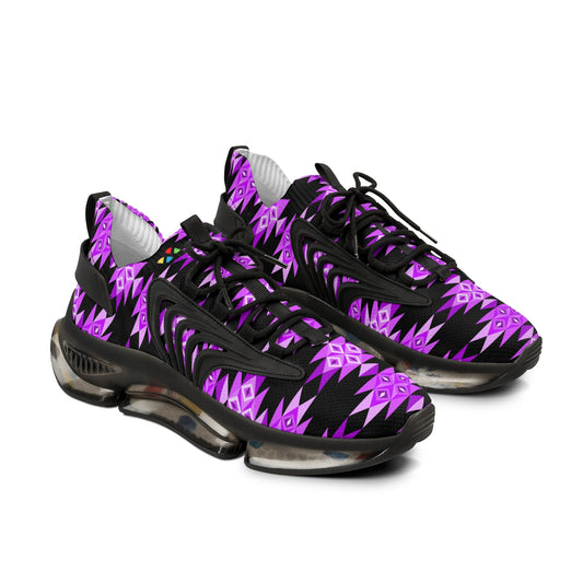 Purple Trail Men's Mesh Sneakers