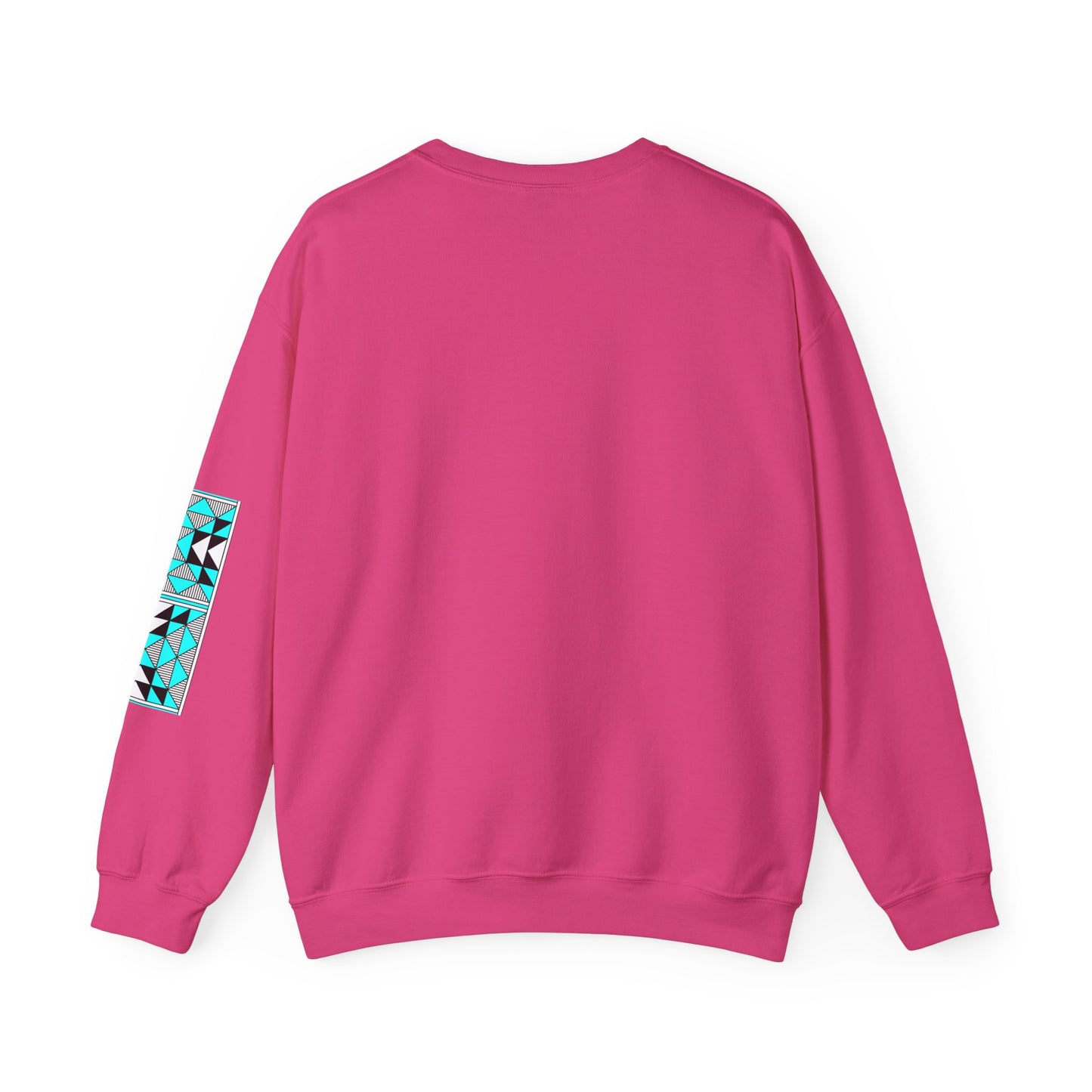 Sacred Mountains in Turquoise Unisex Sweatshirt