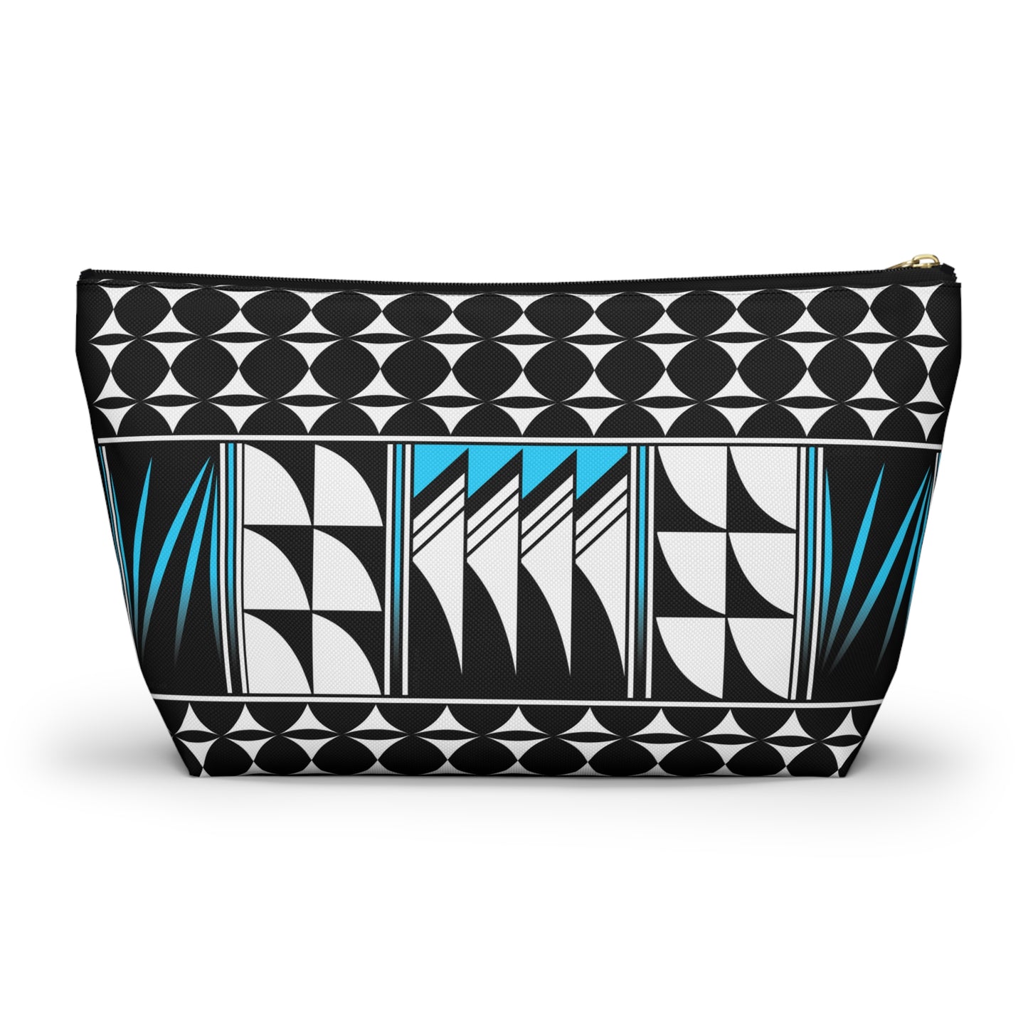 Blessed Feathers in Turquoise Pouch w T-bottom