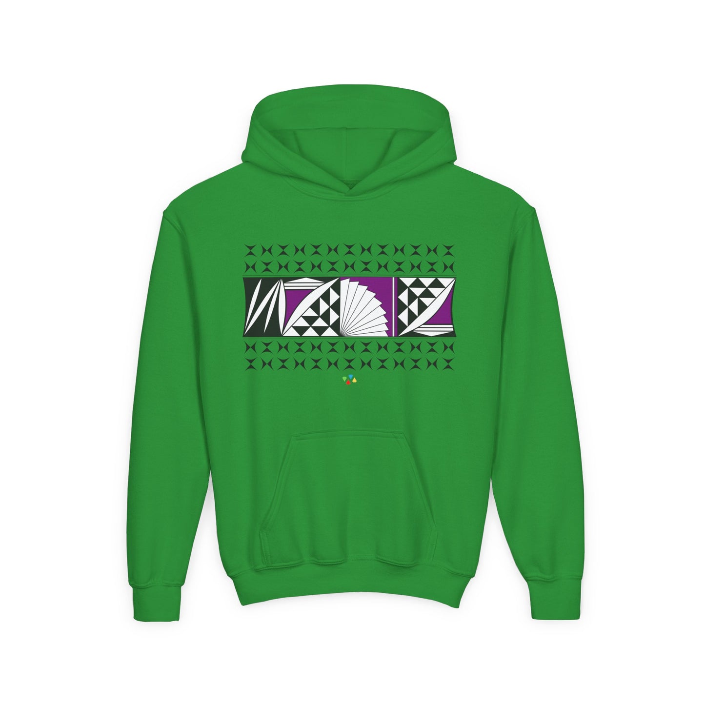 Purple Southwest Sunrise Youth Heavy Blend Hooded Sweatshirt