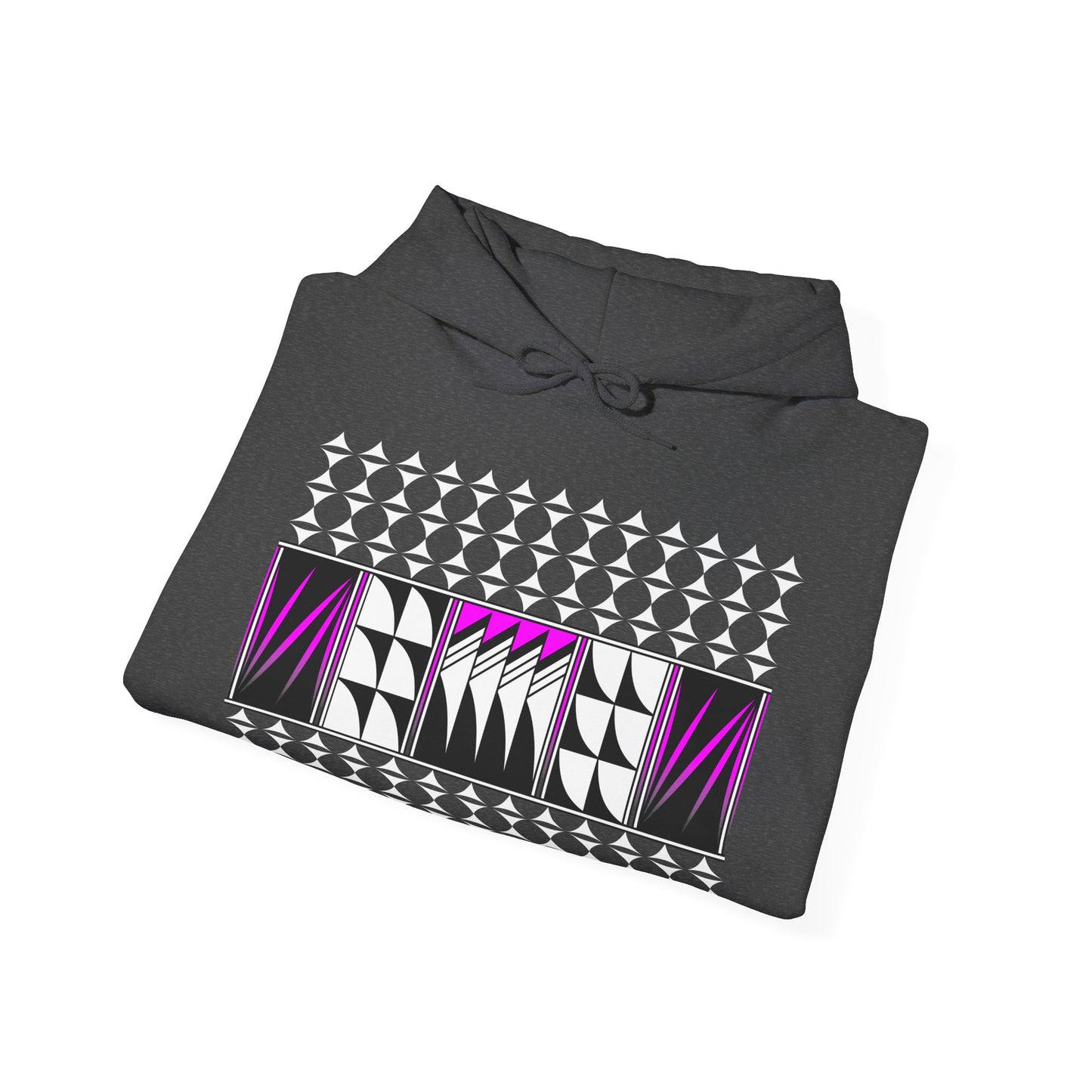 Blessed Feathers in Pink Unisex Hoodie