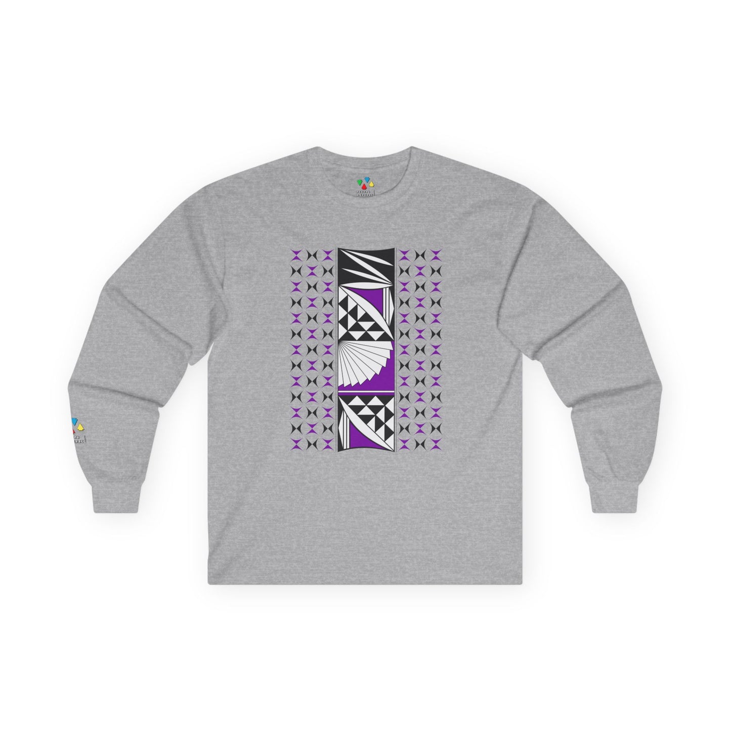 Southwest Sunrise in Purple Unisex Long Sleeve Tee
