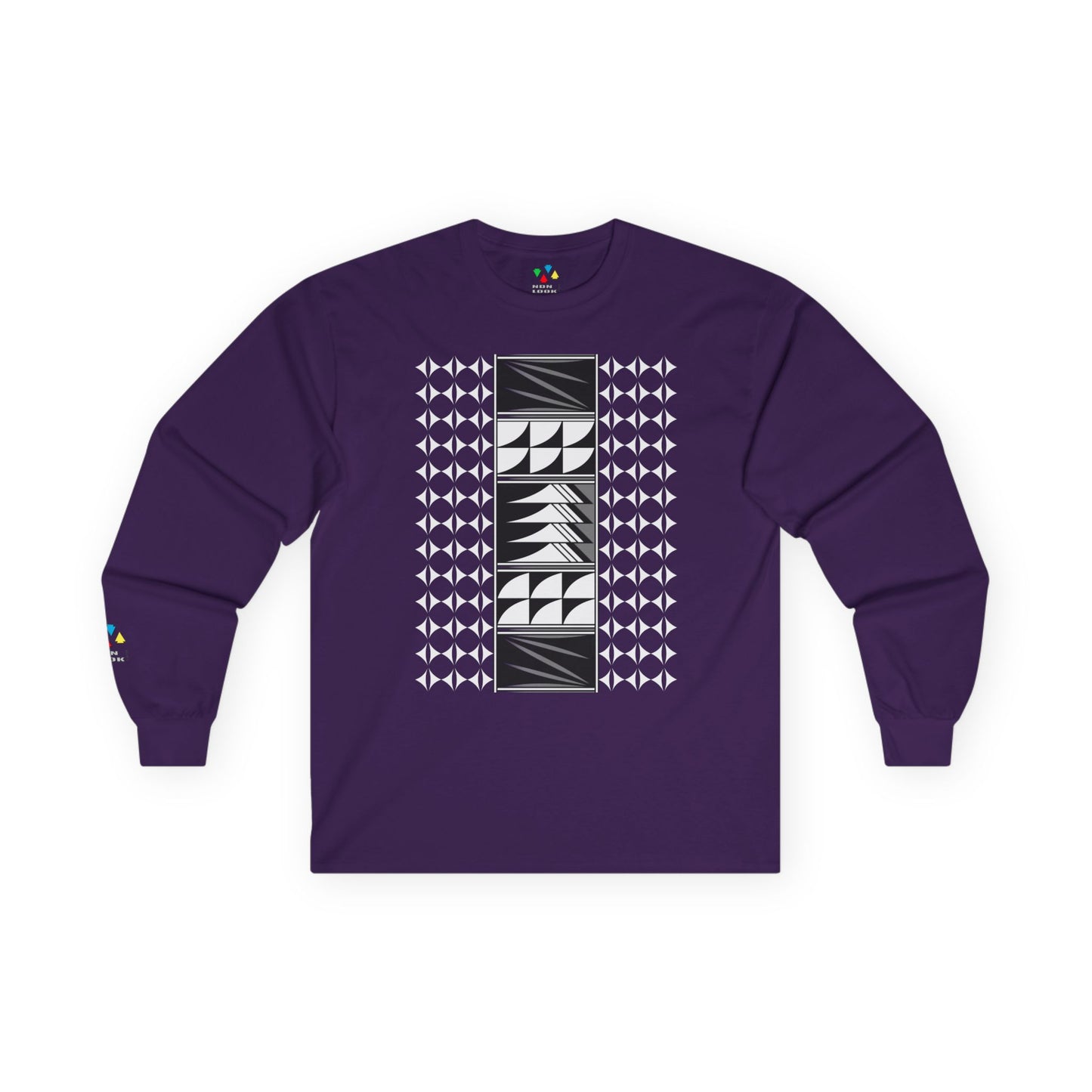 Feather Blessings in Gray Unisex Long Sleeve Tee