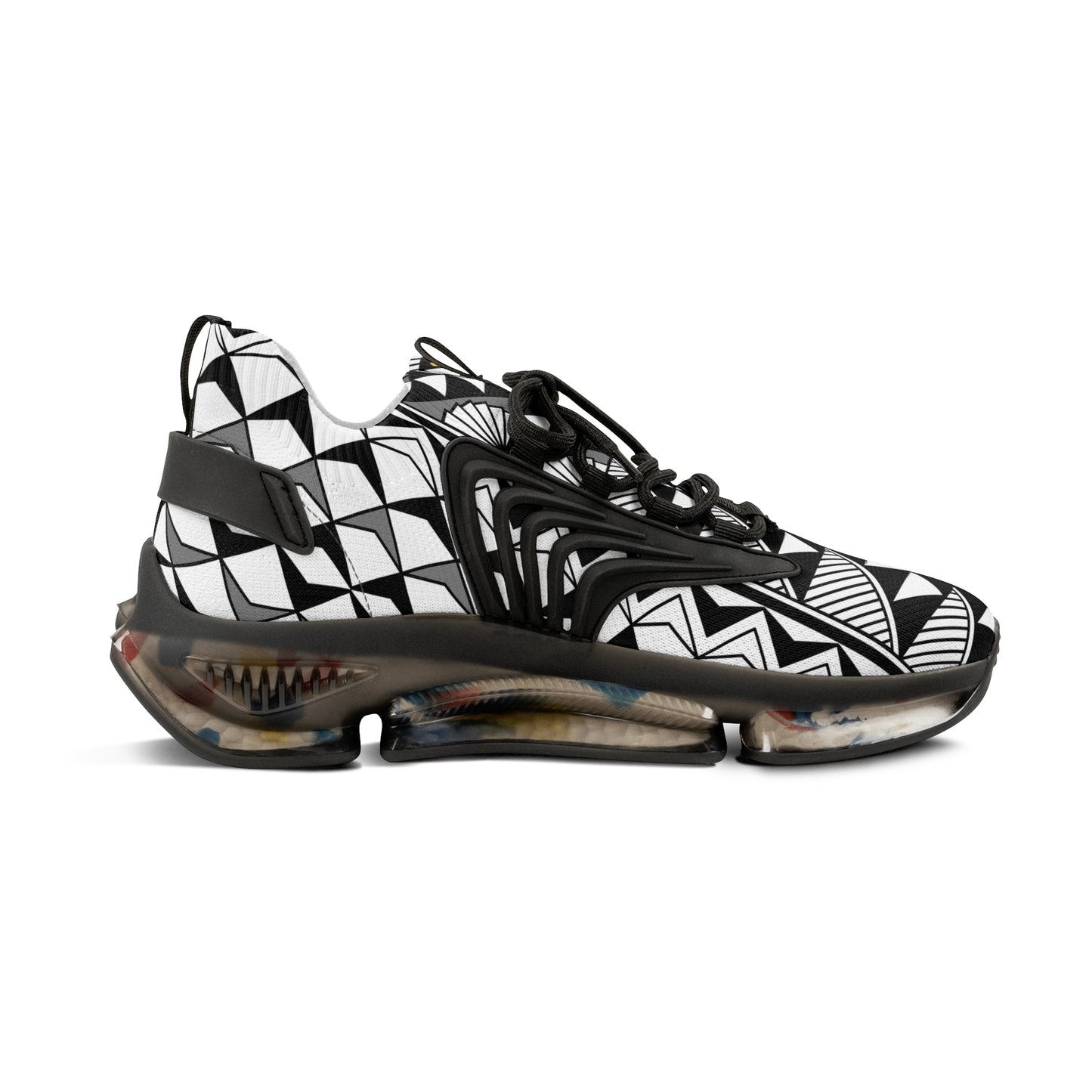 Sun and Rain in Gray Men's Mesh Sneakers