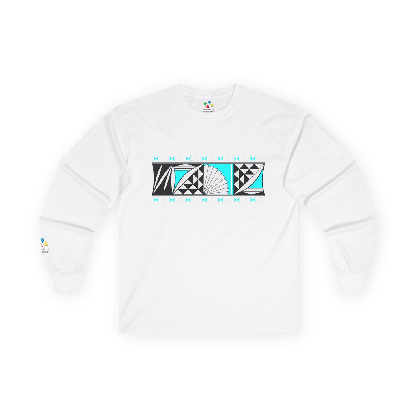 Southwest Sunrise in Turquoise Unisex Long Sleeve Tee