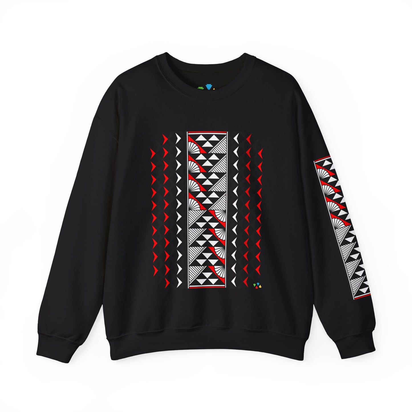 Sun and Rain in Red Unisex Sweatshirt