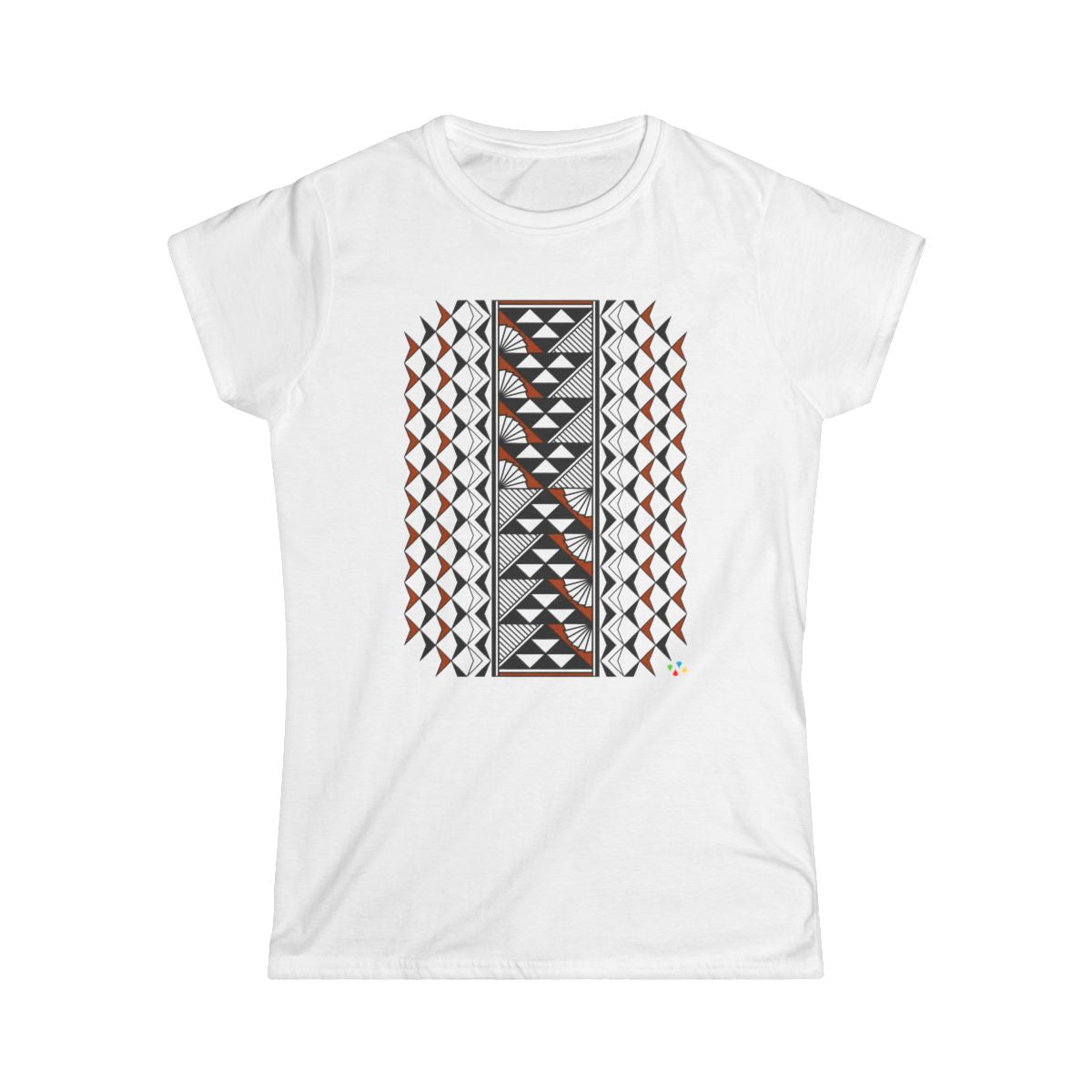 Rust Southwest Sun and Rain Women's Softstyle Tee