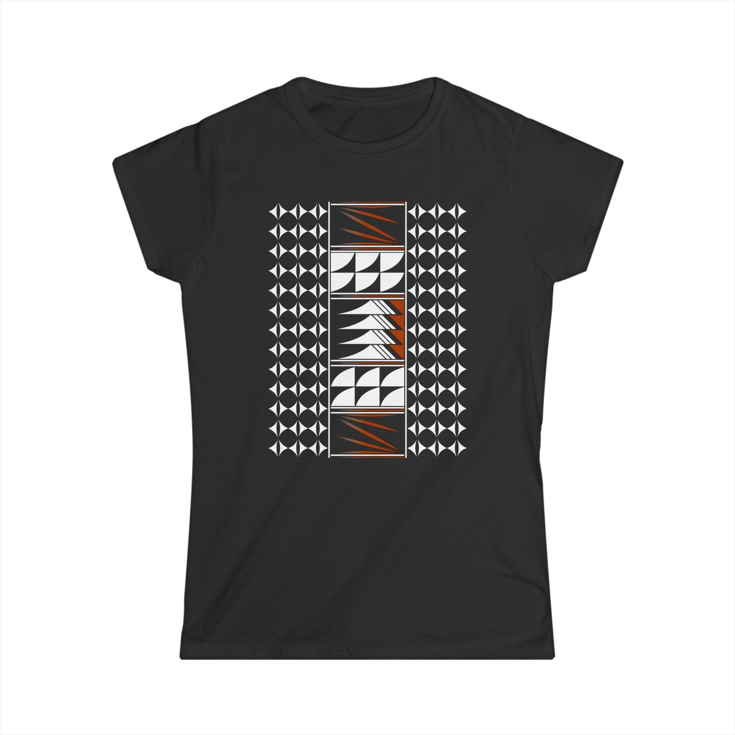 Rust Native Feather Blessing Women's Softstyle Tee
