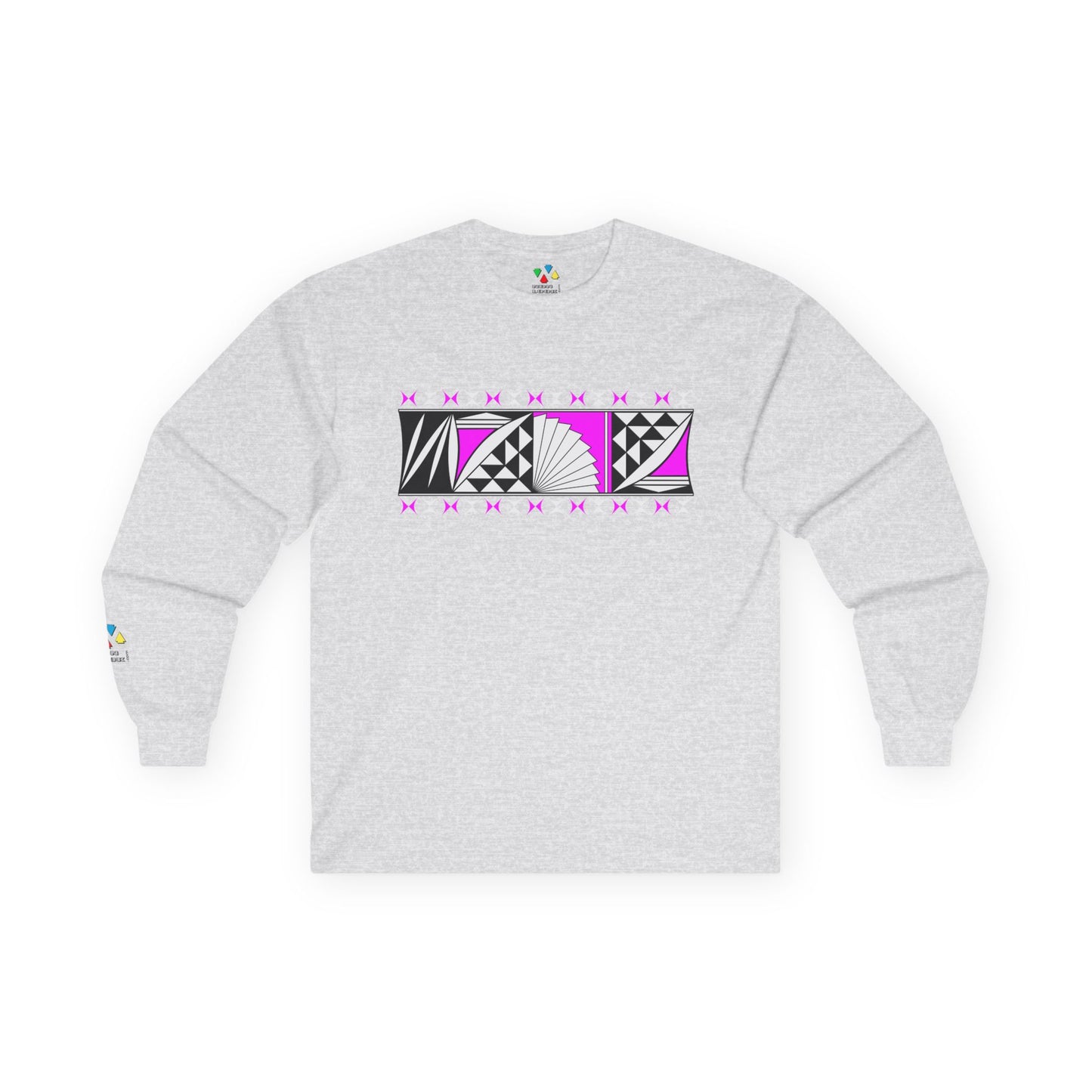 Southwest Sunrise in Pink Unisex Long Sleeve Tee