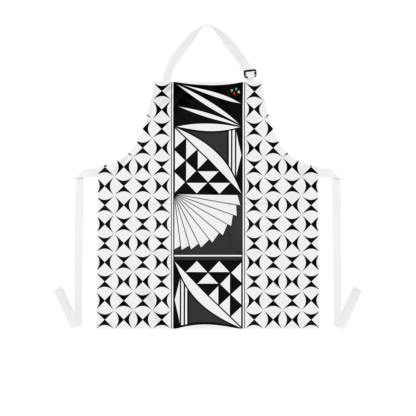 Charcoal Southwest Sunrise Two Pocket Apron