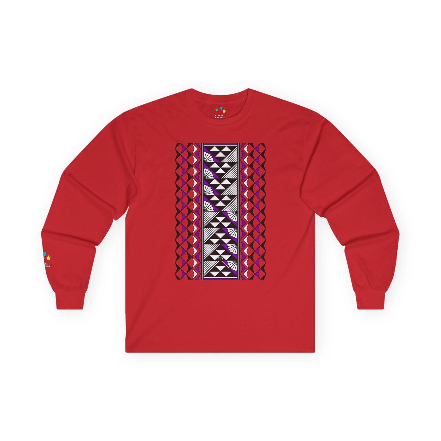 Sun and Rain in Purple Unisex Long Sleeve Tee