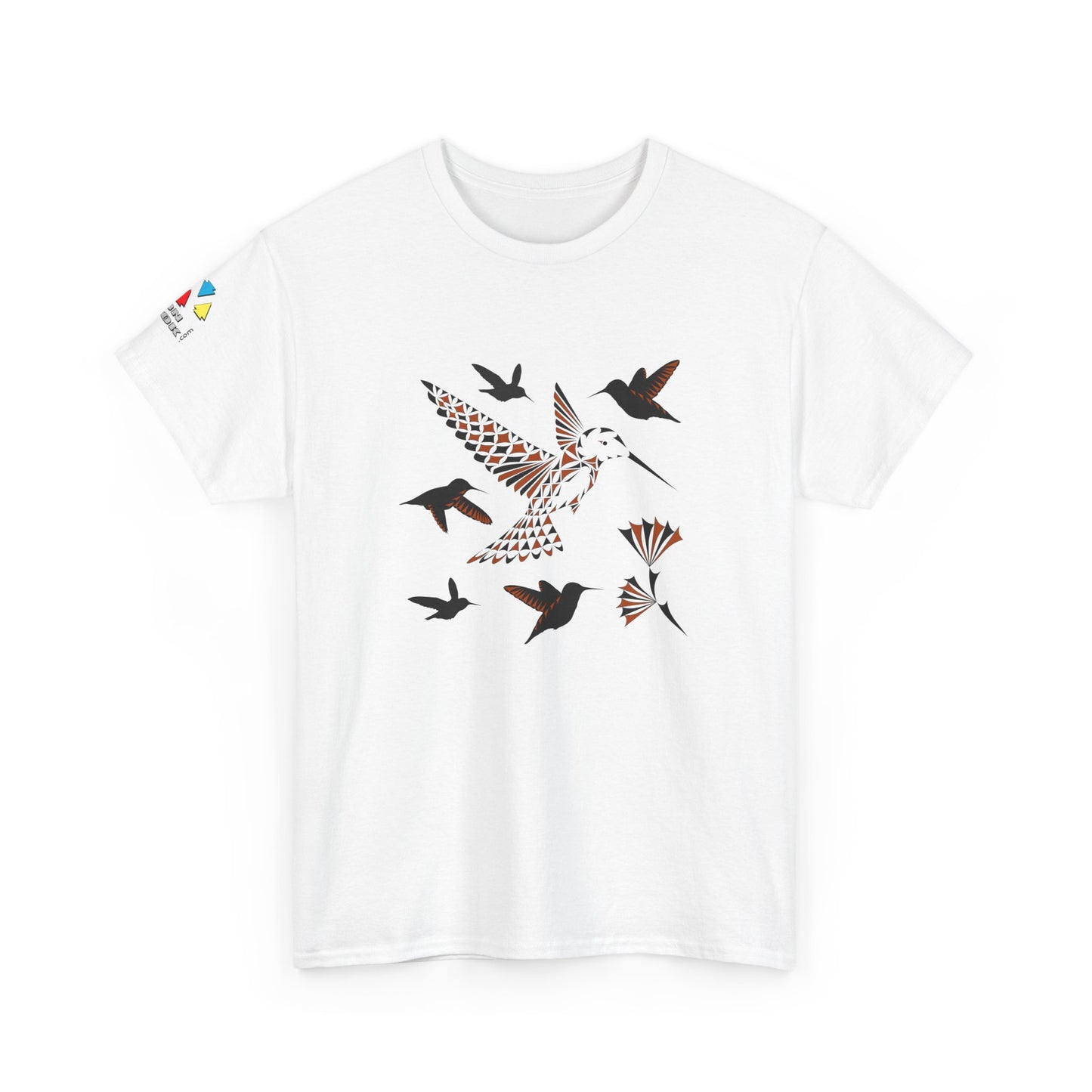 Hummingbird Blessing in Rust Gildan Unisex Tee