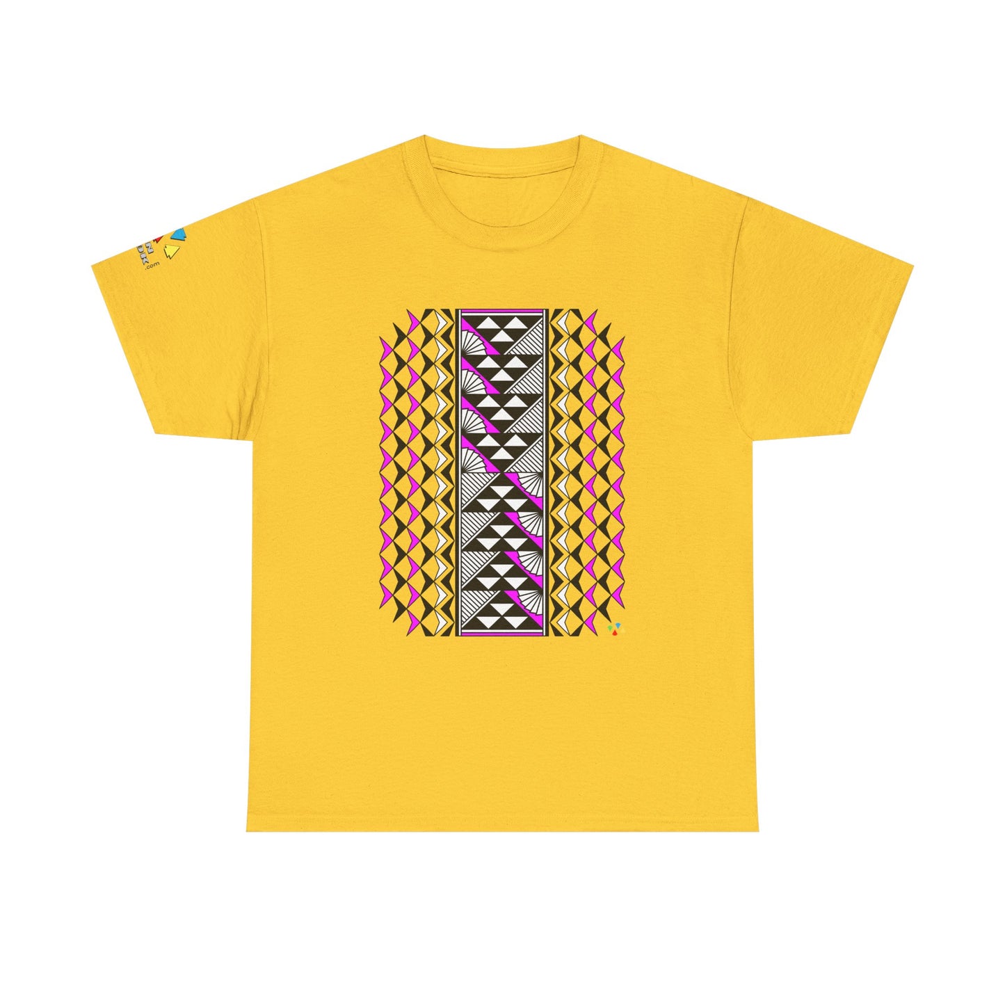 Sun and Rain in Pink Gildan Unisex Tee