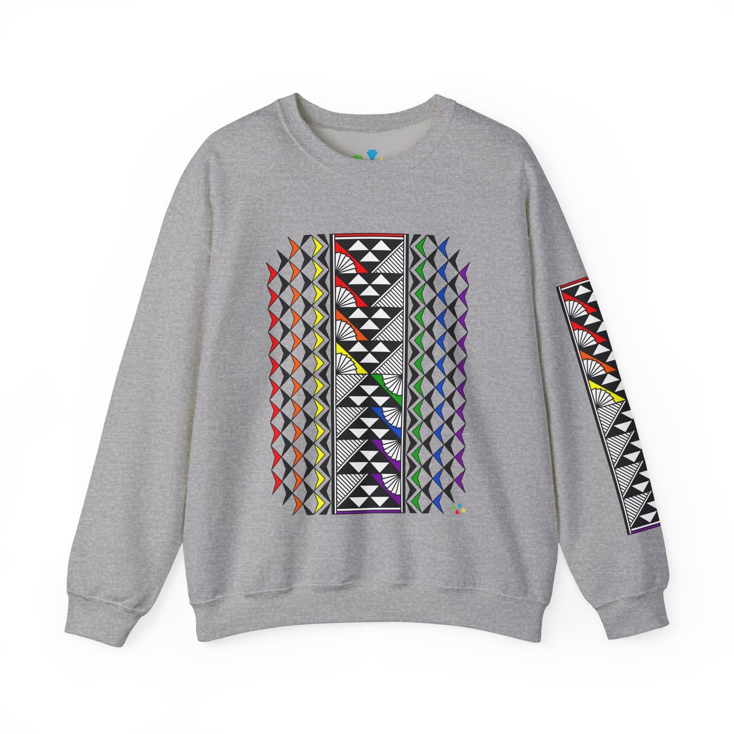 Rainbow Sun and Rain Unisex Sweatshirt
