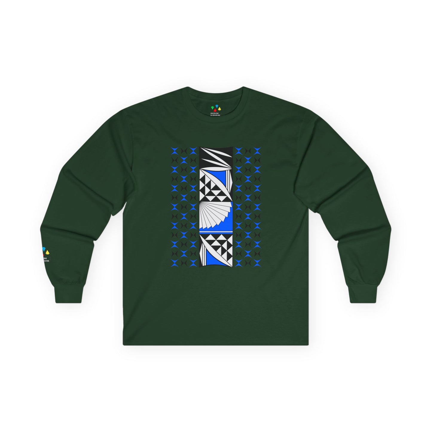 Southwest Sunrise in Blue Unisex Long Sleeve Tee