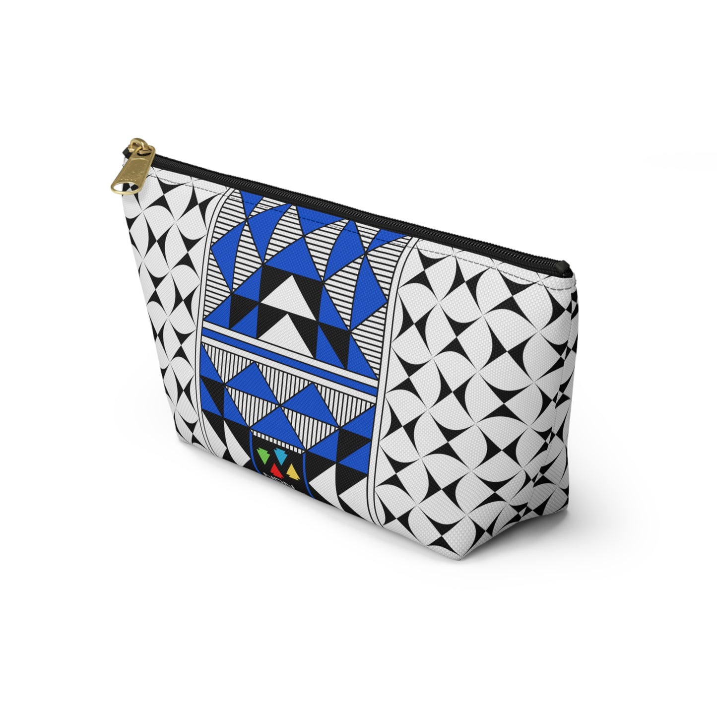 Sacred Mountains in Blue Pouch w T-bottom