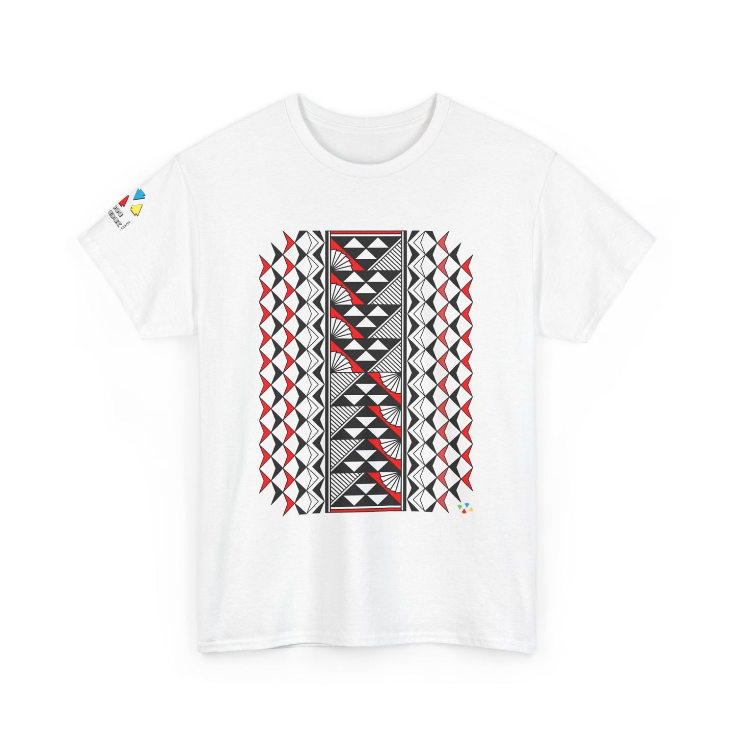 Sun and Rain in Red Gildan Unisex Tee