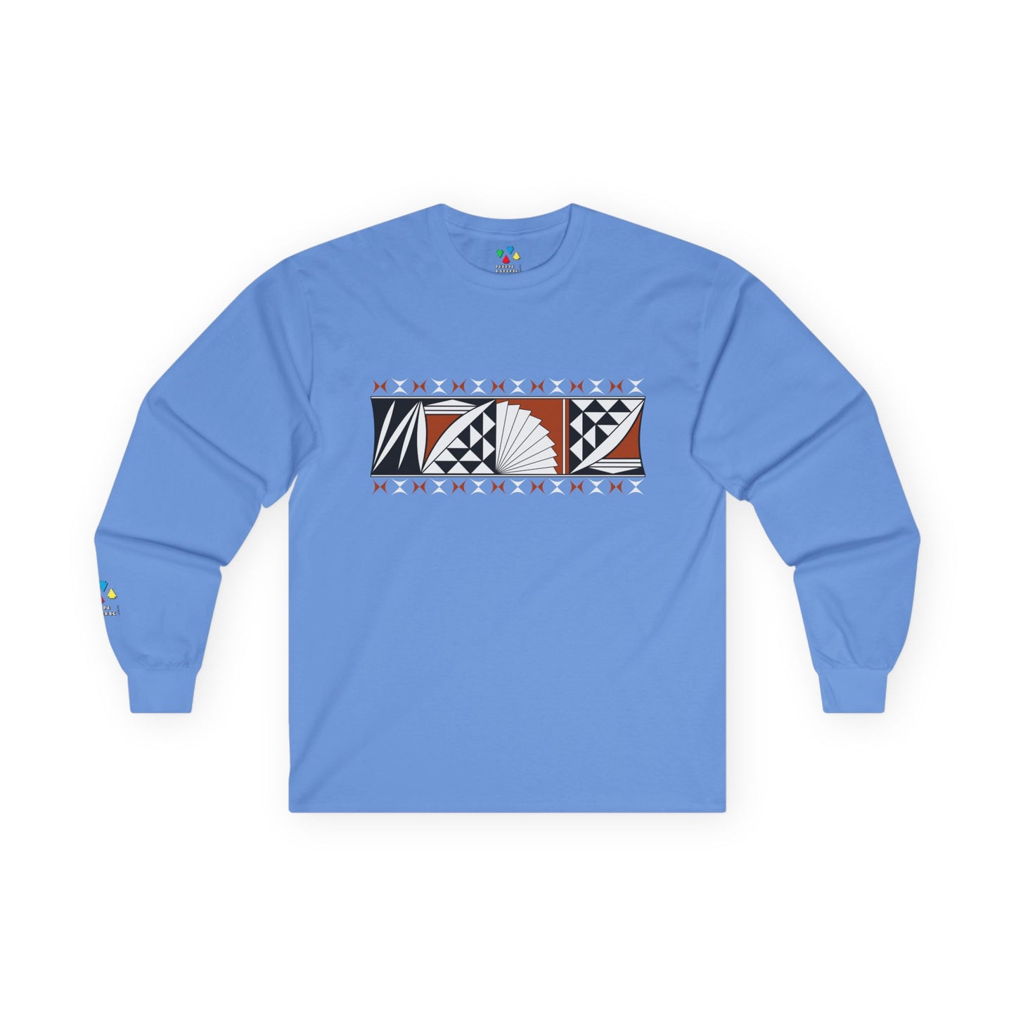 Southwest Sunrise in Rust Unisex Long Sleeve Tee