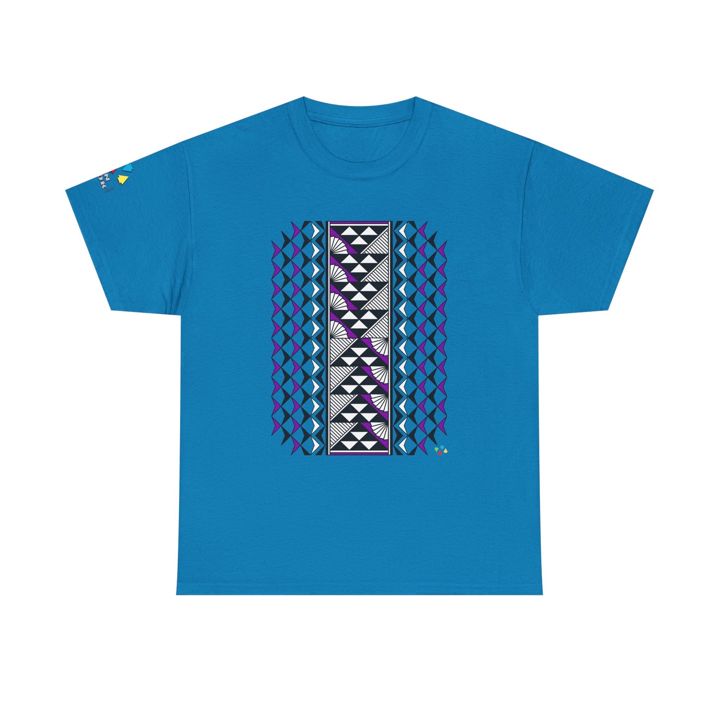 Sun and Rain in Purple Gildan Unisex Tee
