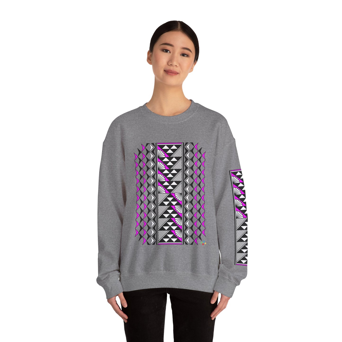Sun and Rain in Pink Unisex Sweatshirt