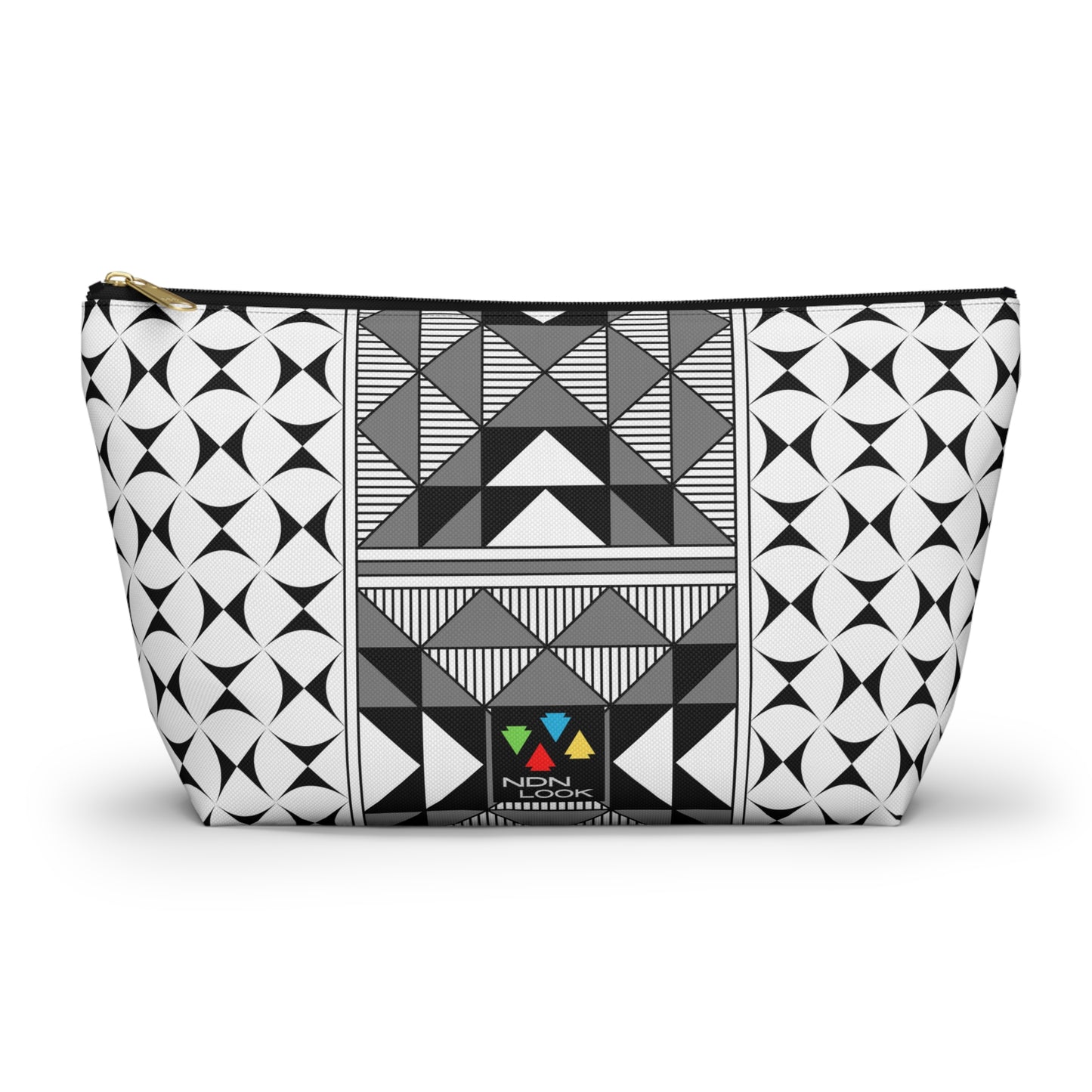 Sacred Mountains in Gray Pouch w T-bottom
