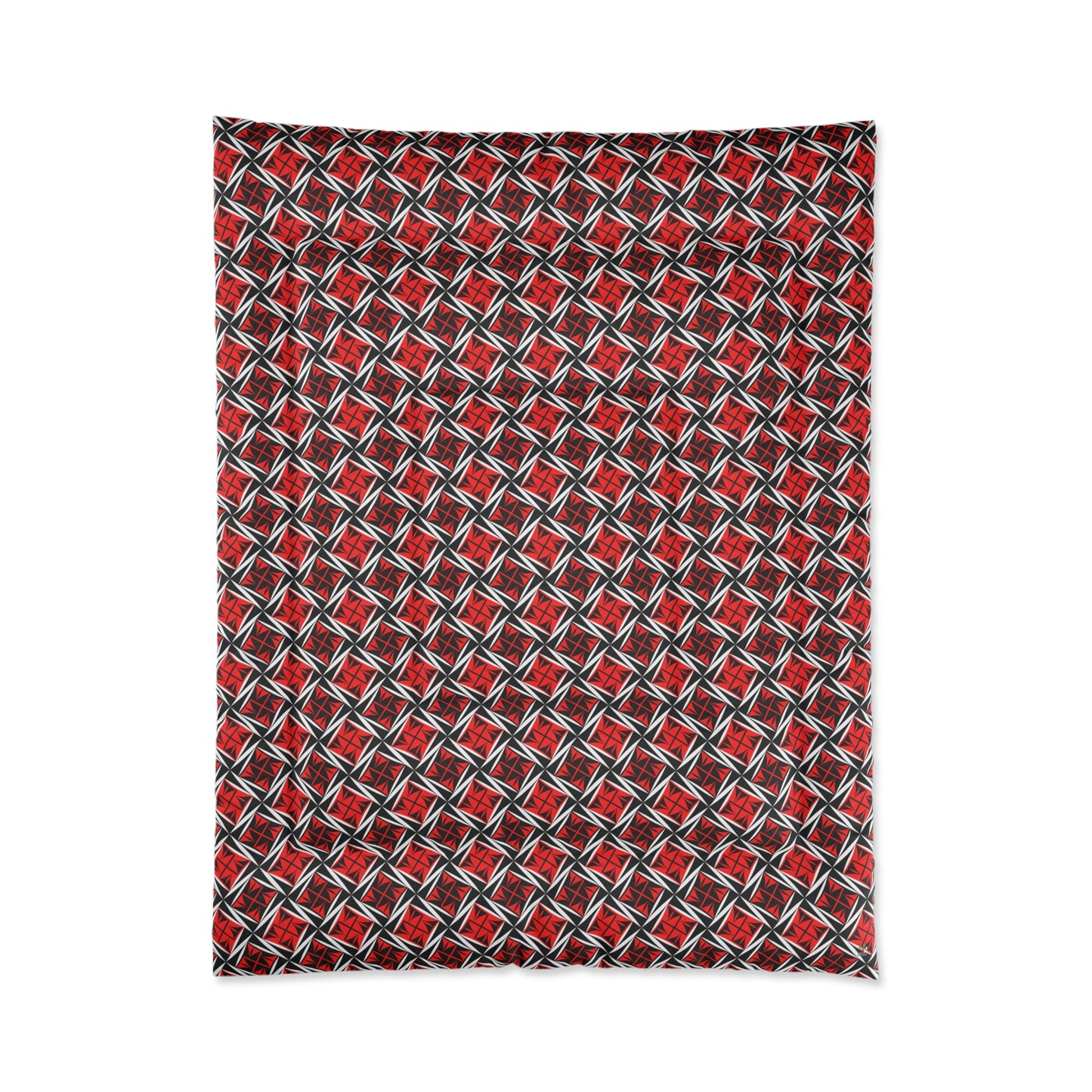 Sacred Winds in Red Comforter