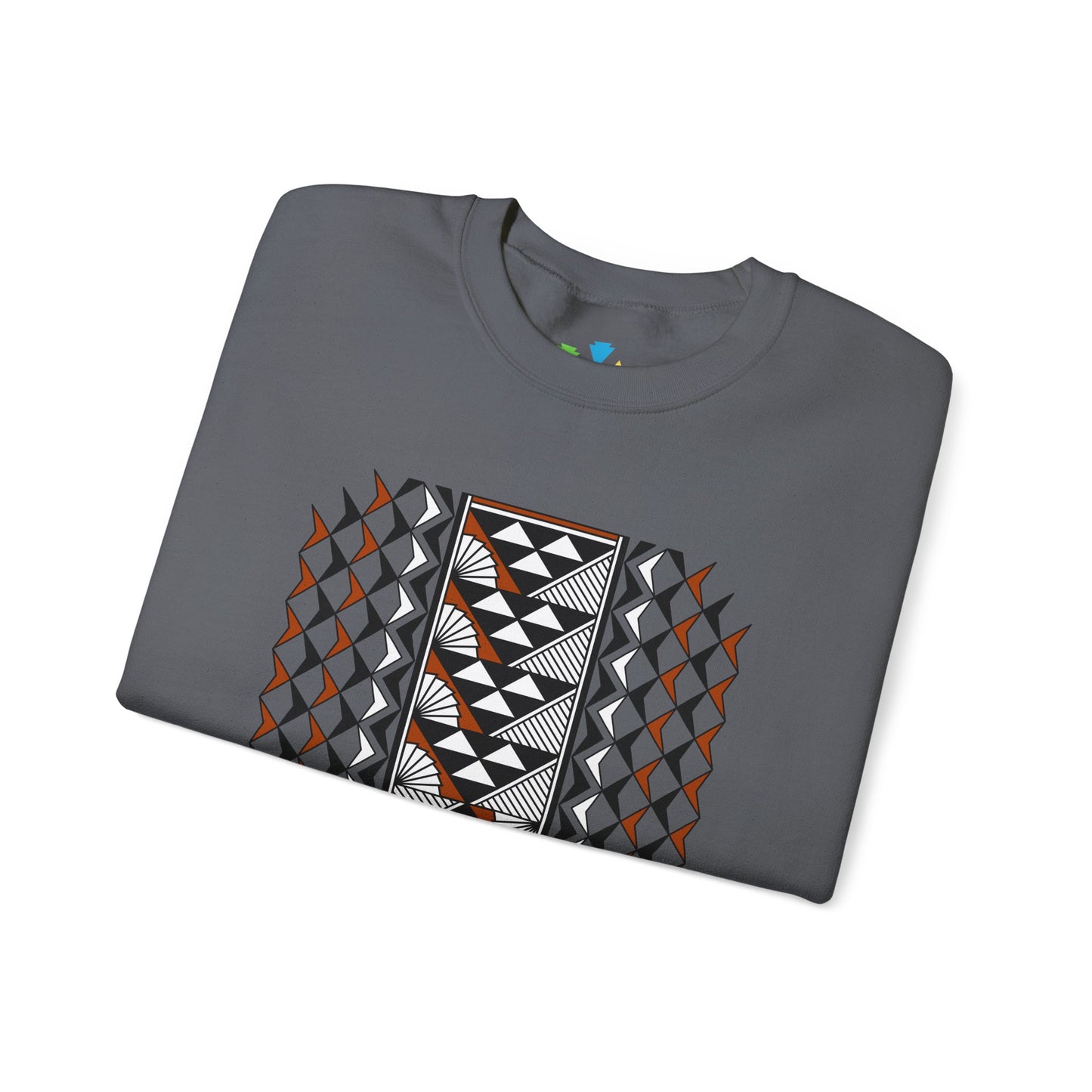 Sun and Rain in Rust Unisex Sweatshirt