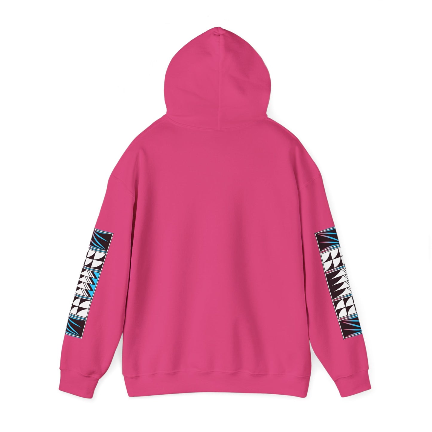 Blessed Feathers in Turquoise Unisex Hoodie