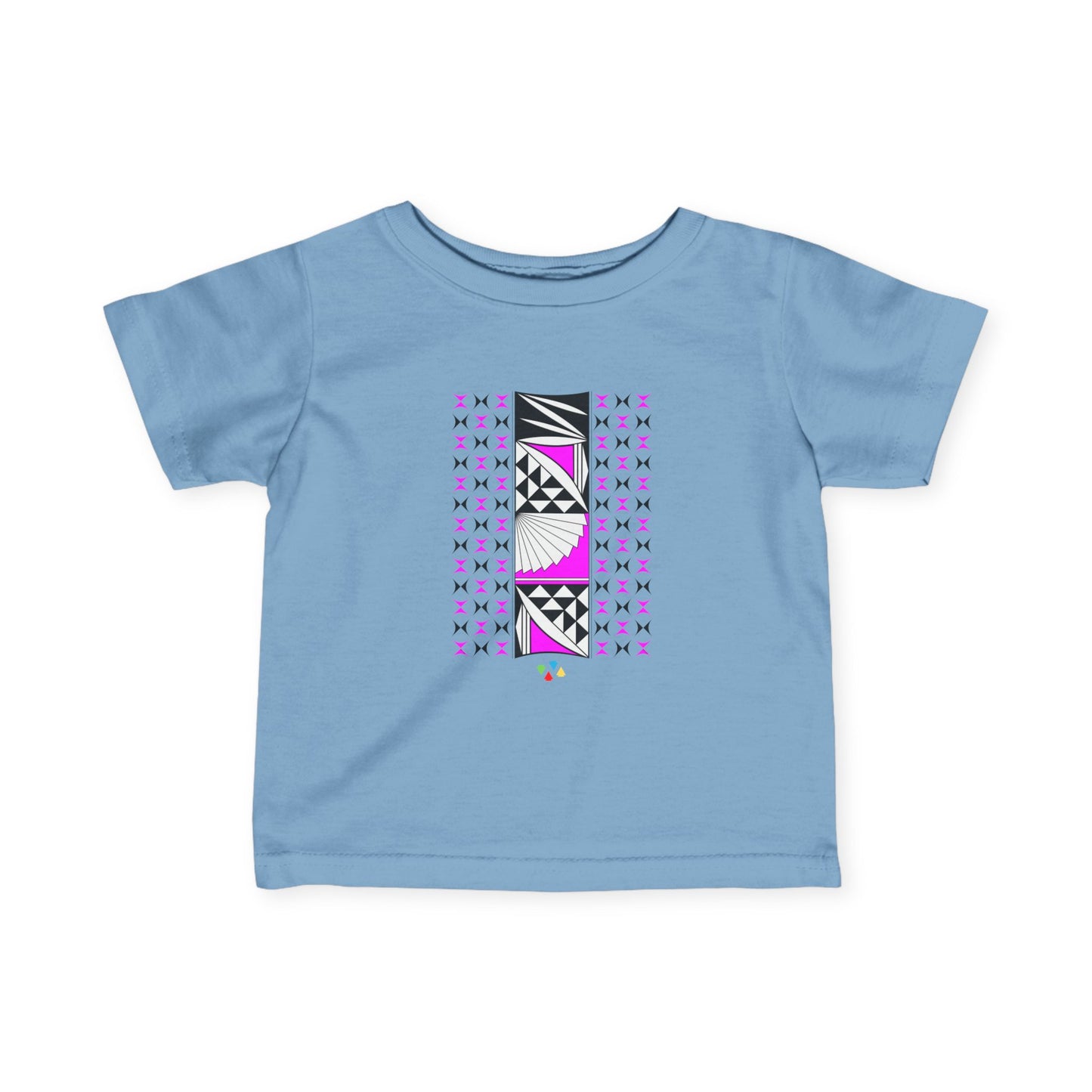 Pink Southwest Sunrise Infant Fine Jersey Tee