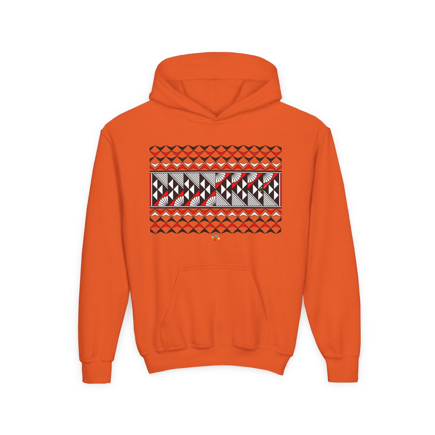 Red Rain and Sun Youth Heavy Blend Hooded Sweatshirt