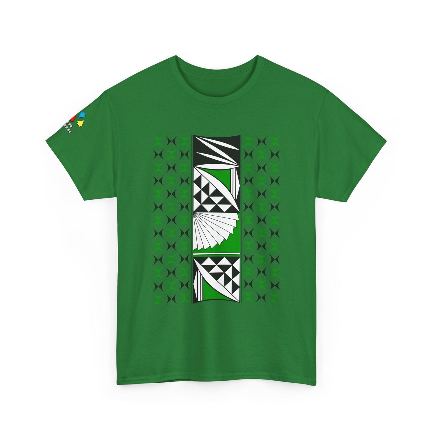 Southwest Sunrise in Green Gildan Unisex Tee