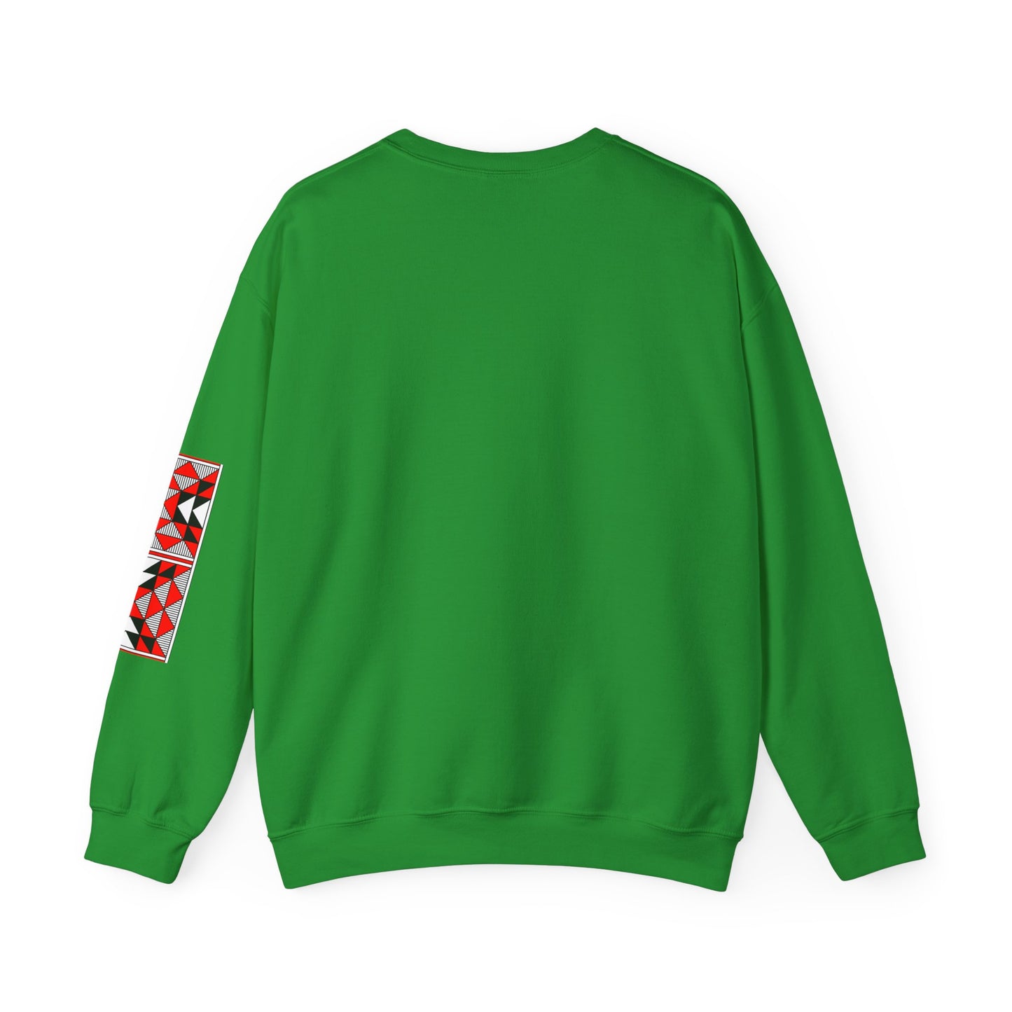 Sacred Mountains in Red Unisex Sweatshirt