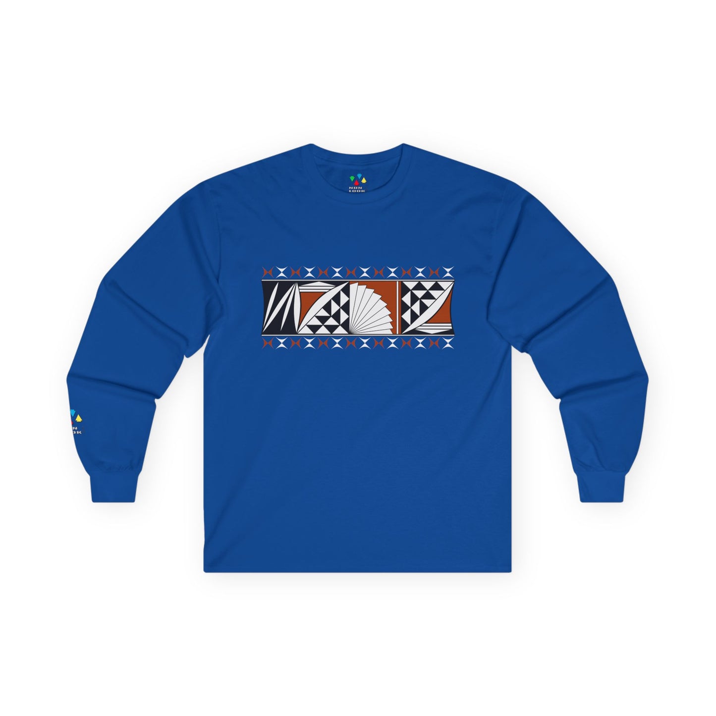 Southwest Sunrise in Rust Unisex Long Sleeve Tee