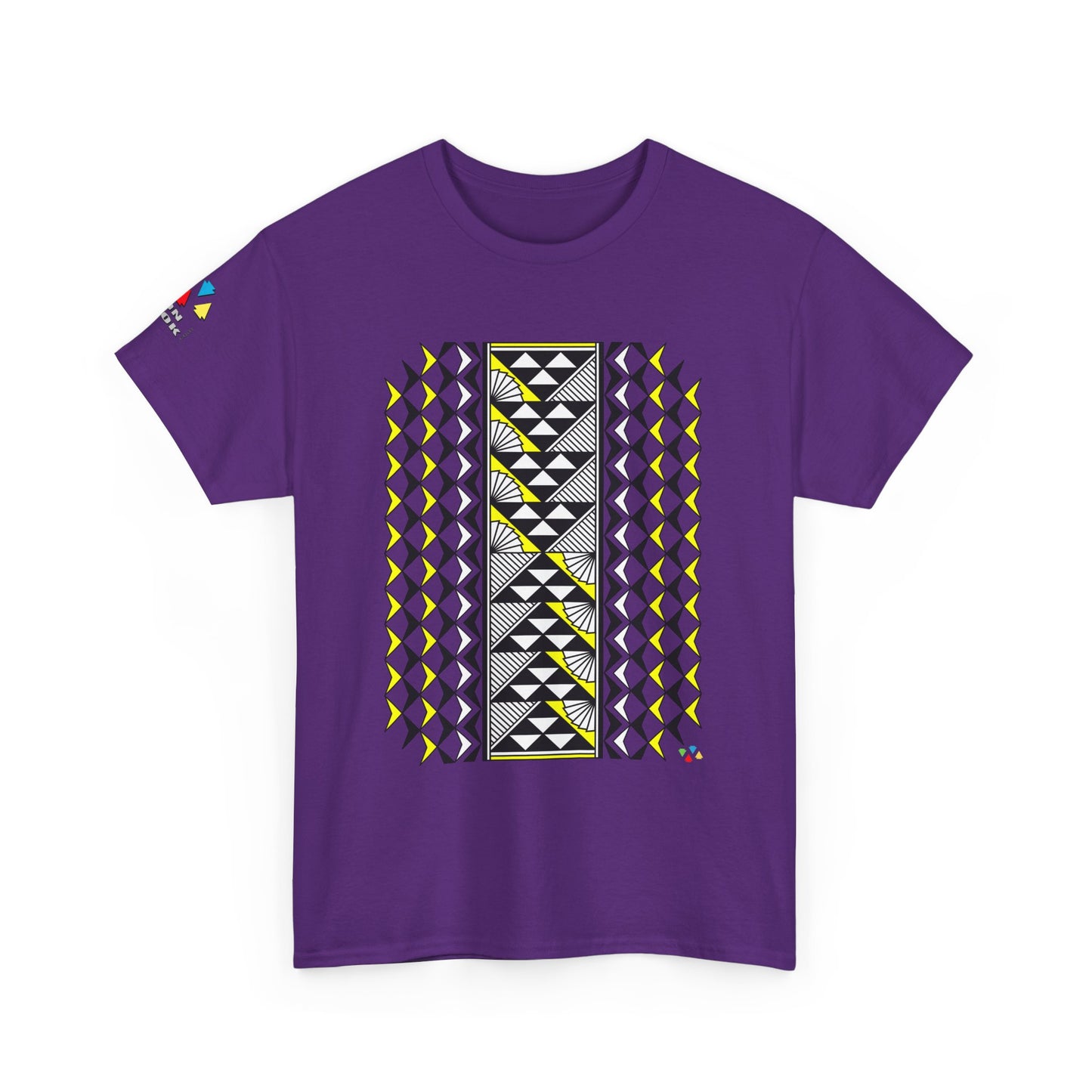 Sun and Rain in Yellow Gildan Unisex Tee