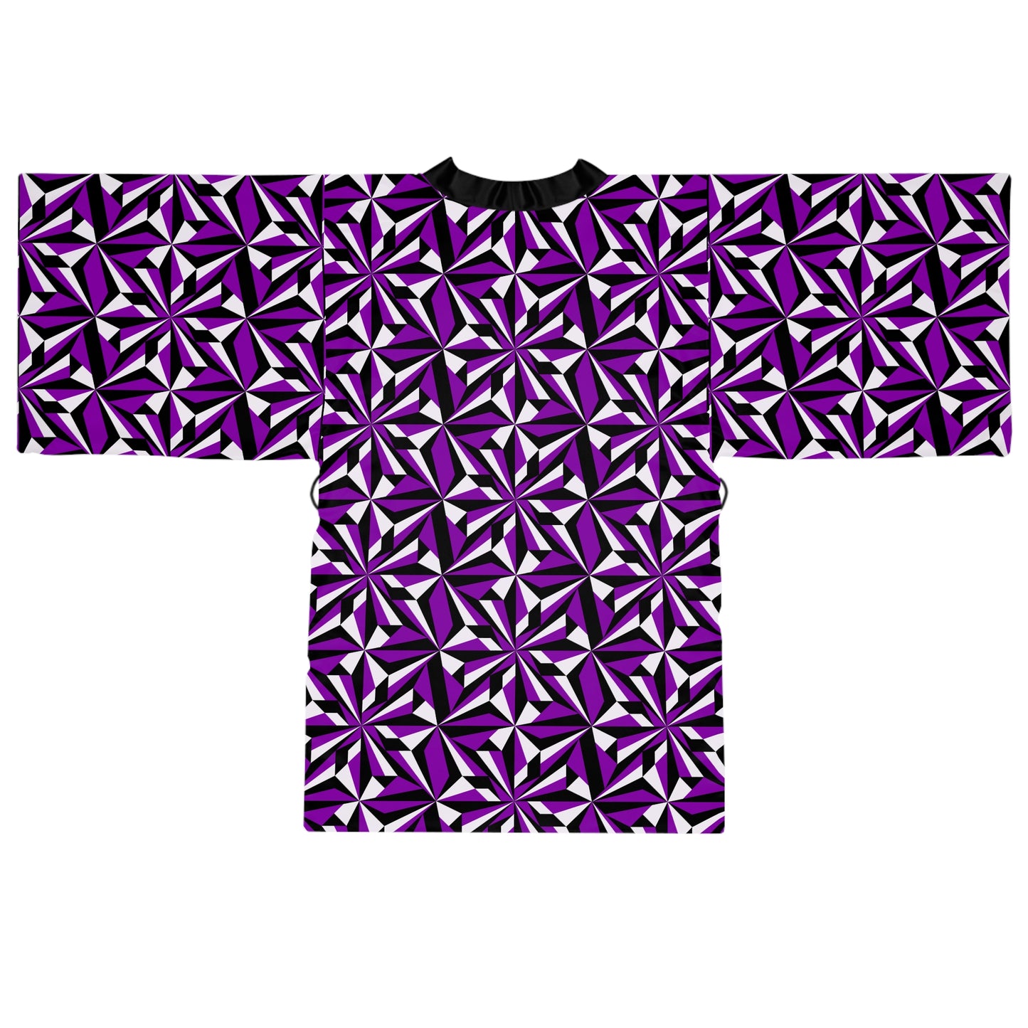 Desert Flowers in Purple Kimono Robe – Where Comfort Meets Native Grace