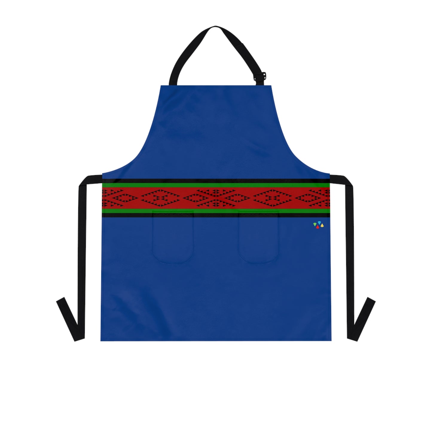 Blue Belt of Life Two Pocket Apron