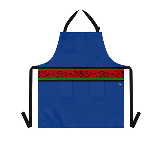 Blue Belt of Life Two Pocket Apron
