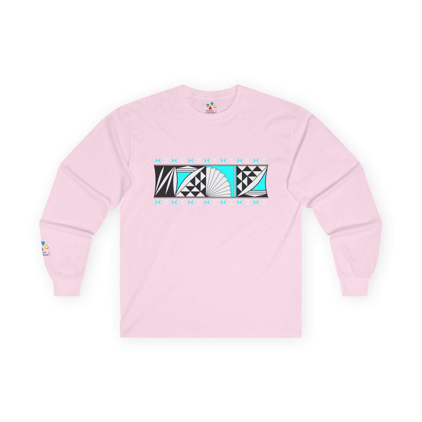 Southwest Sunrise in Turquoise Unisex Long Sleeve Tee